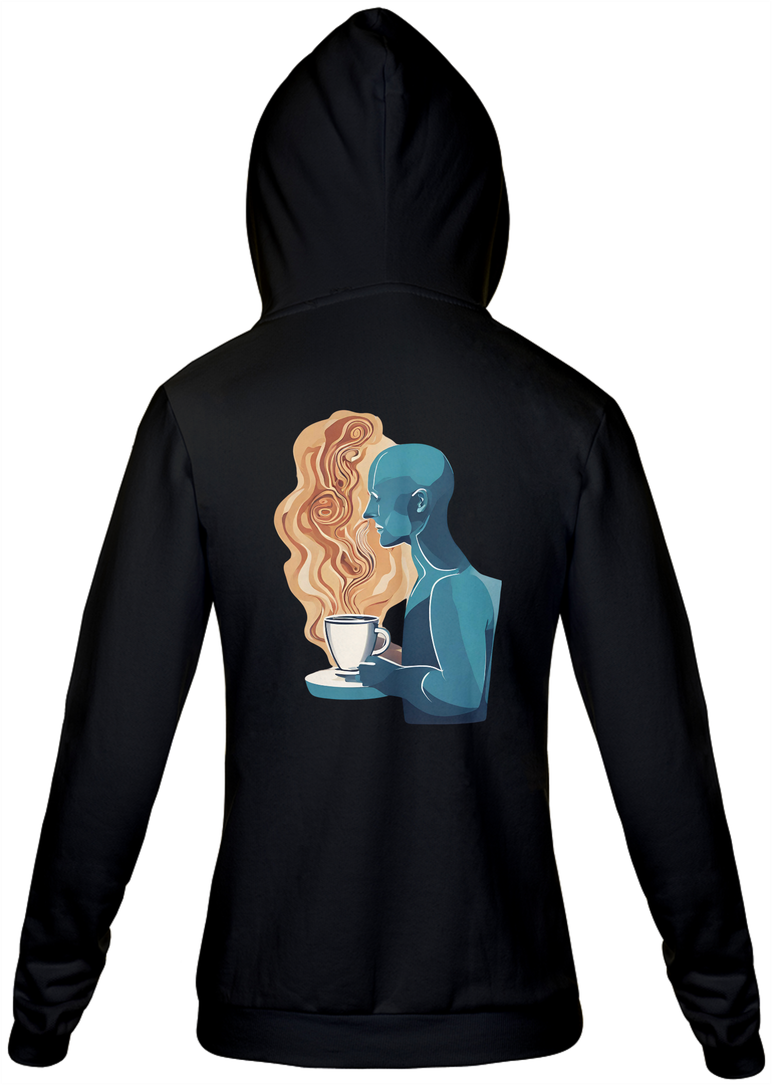 Moletom com Zíper Café Expressionista