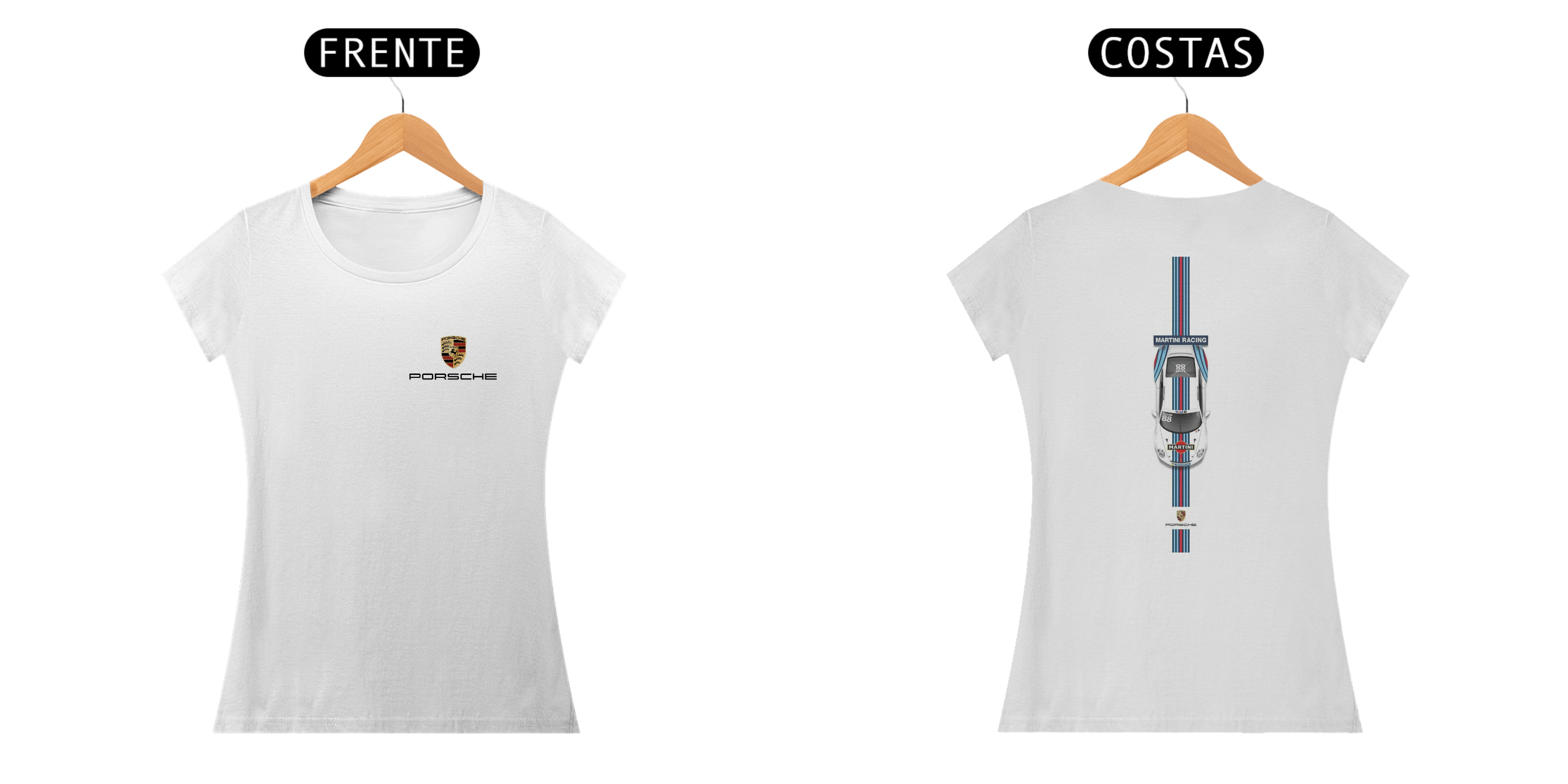 BABY LOOK PORSCHE MARTINI