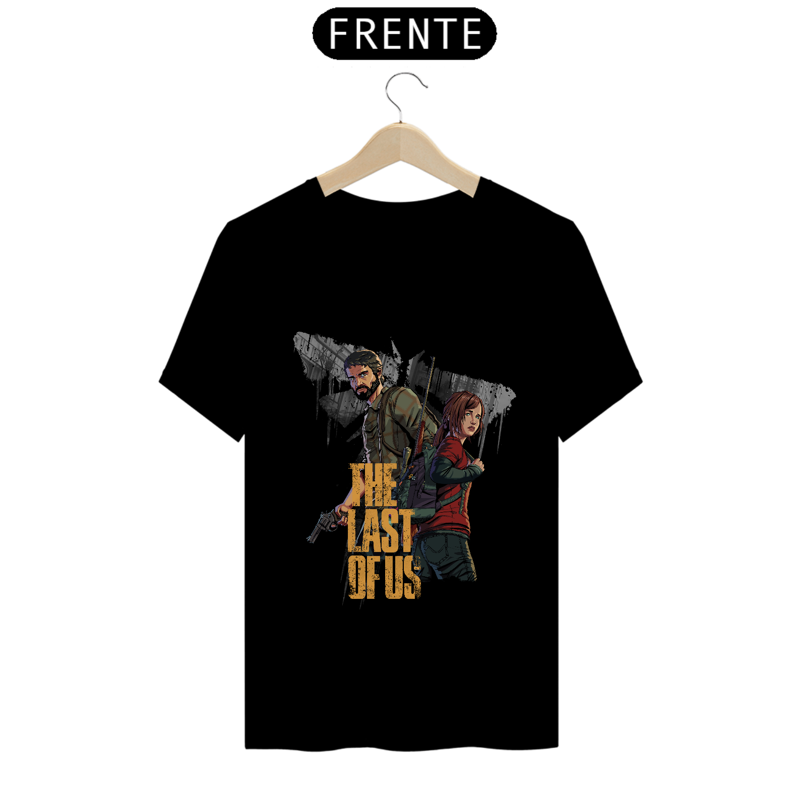 Nome do produto  Camiseta - The Last of Us - Look for The Light