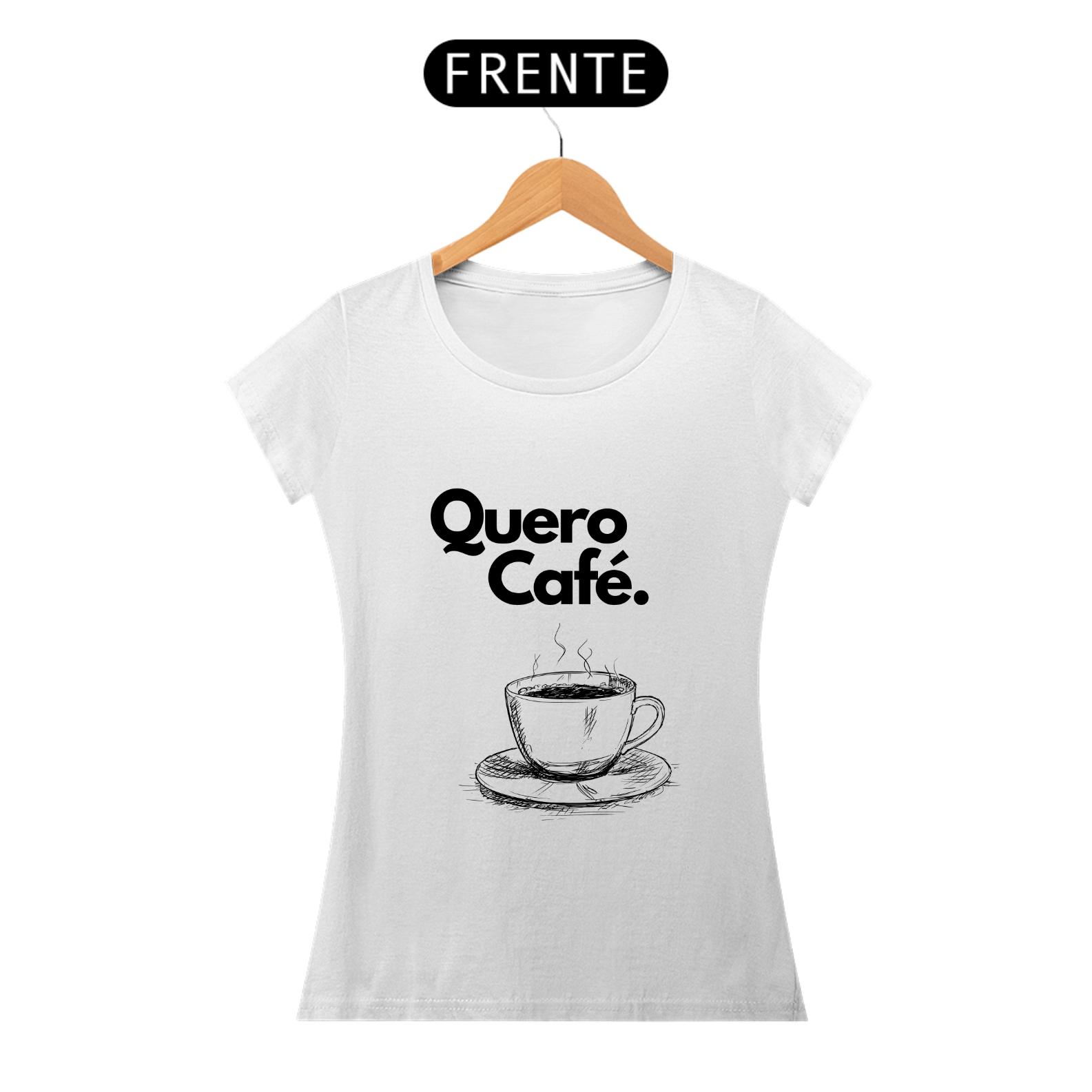 Quero Café Baby look - Coffe t shirt
