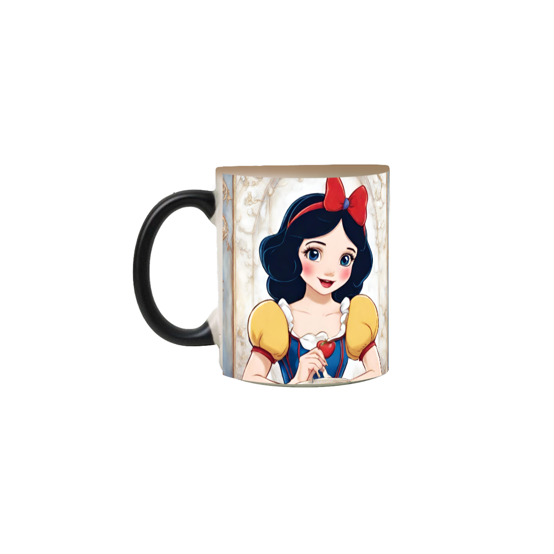 Caneca Mágica Branca de Neve