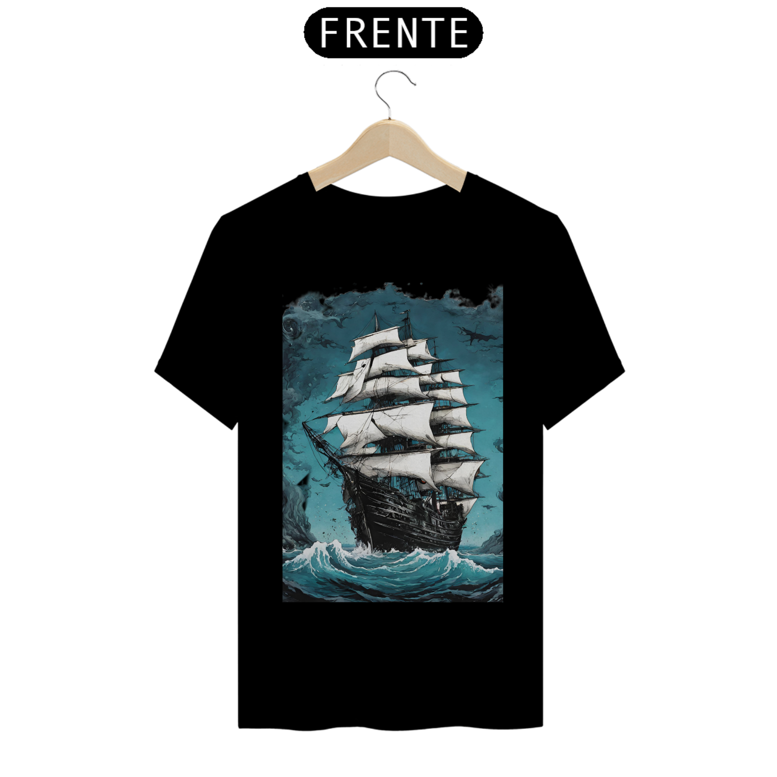 Navio fantasma - Ship in the ocean