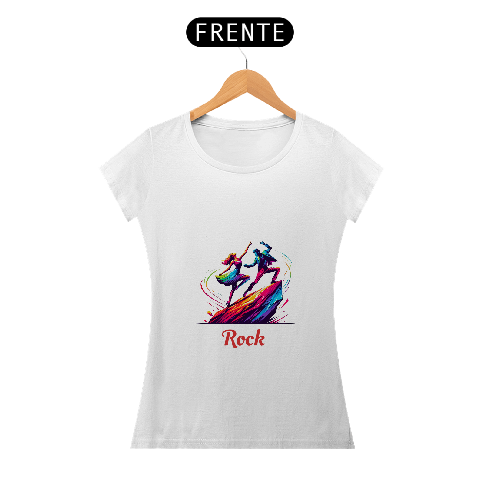 Camisa Feminina Rock