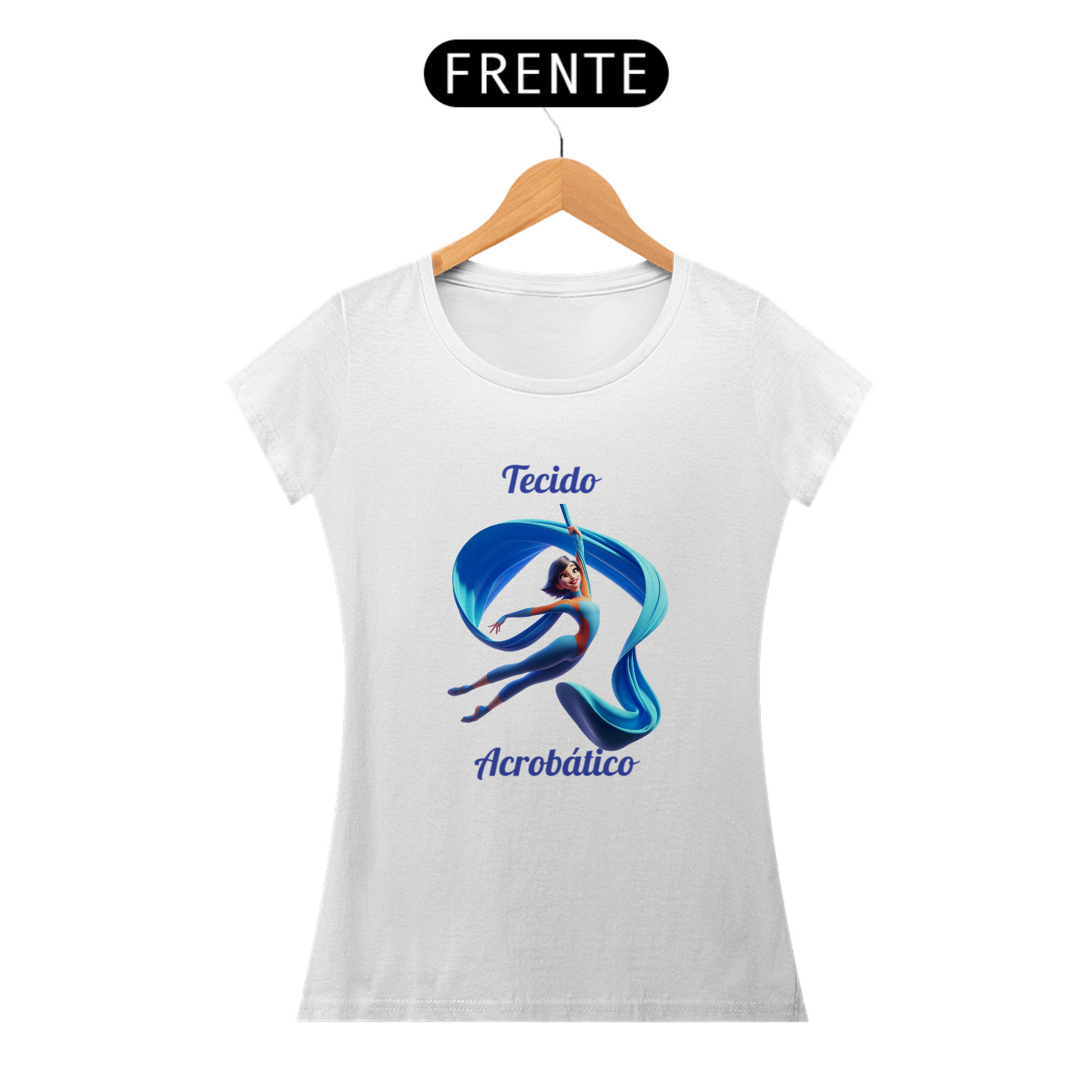 Camisa Feminina Tecido Acrobatico