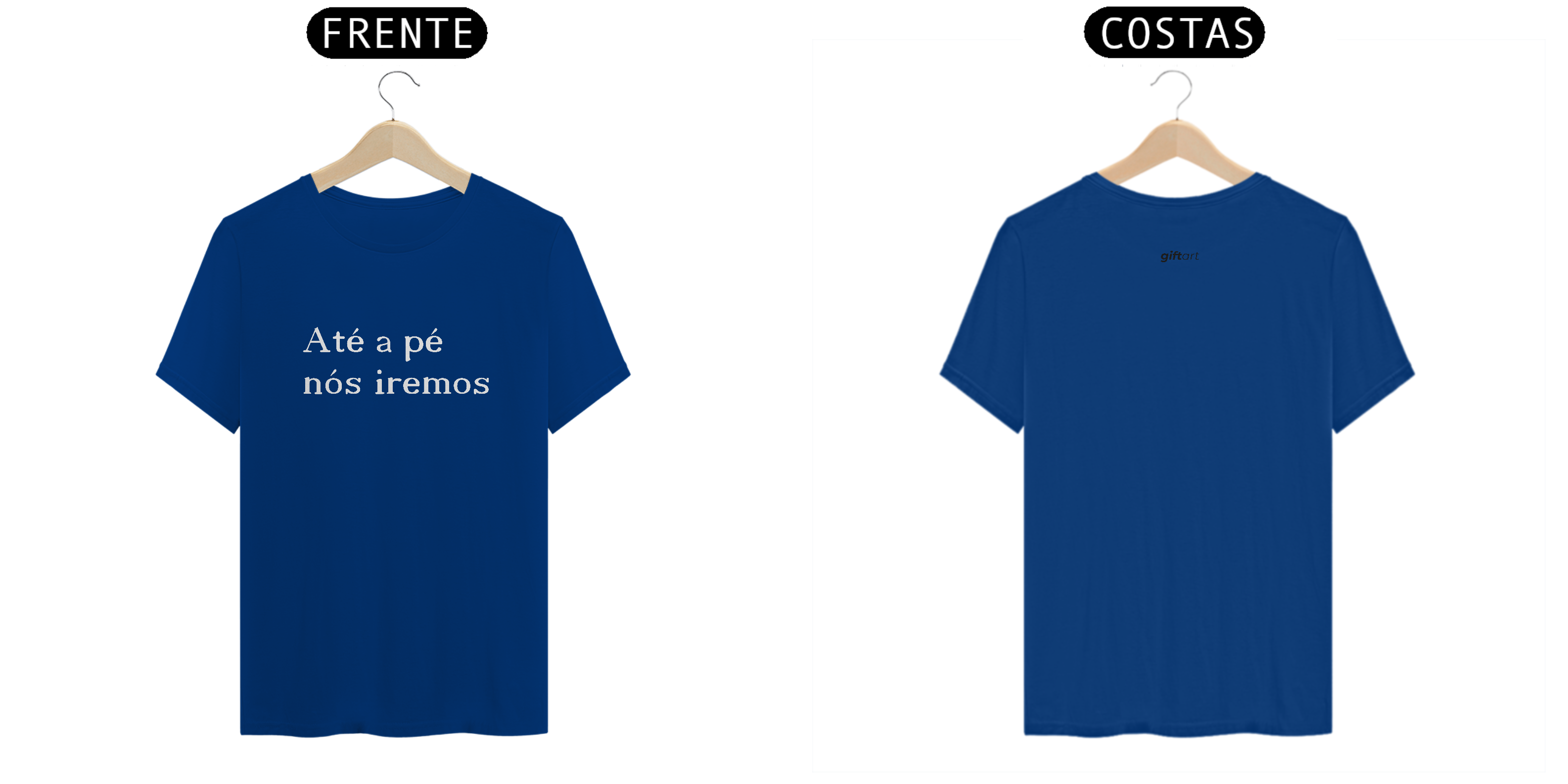 Camiseta Unissex Até a pé nos iremos 1 GRÊMIO Br Color Classic