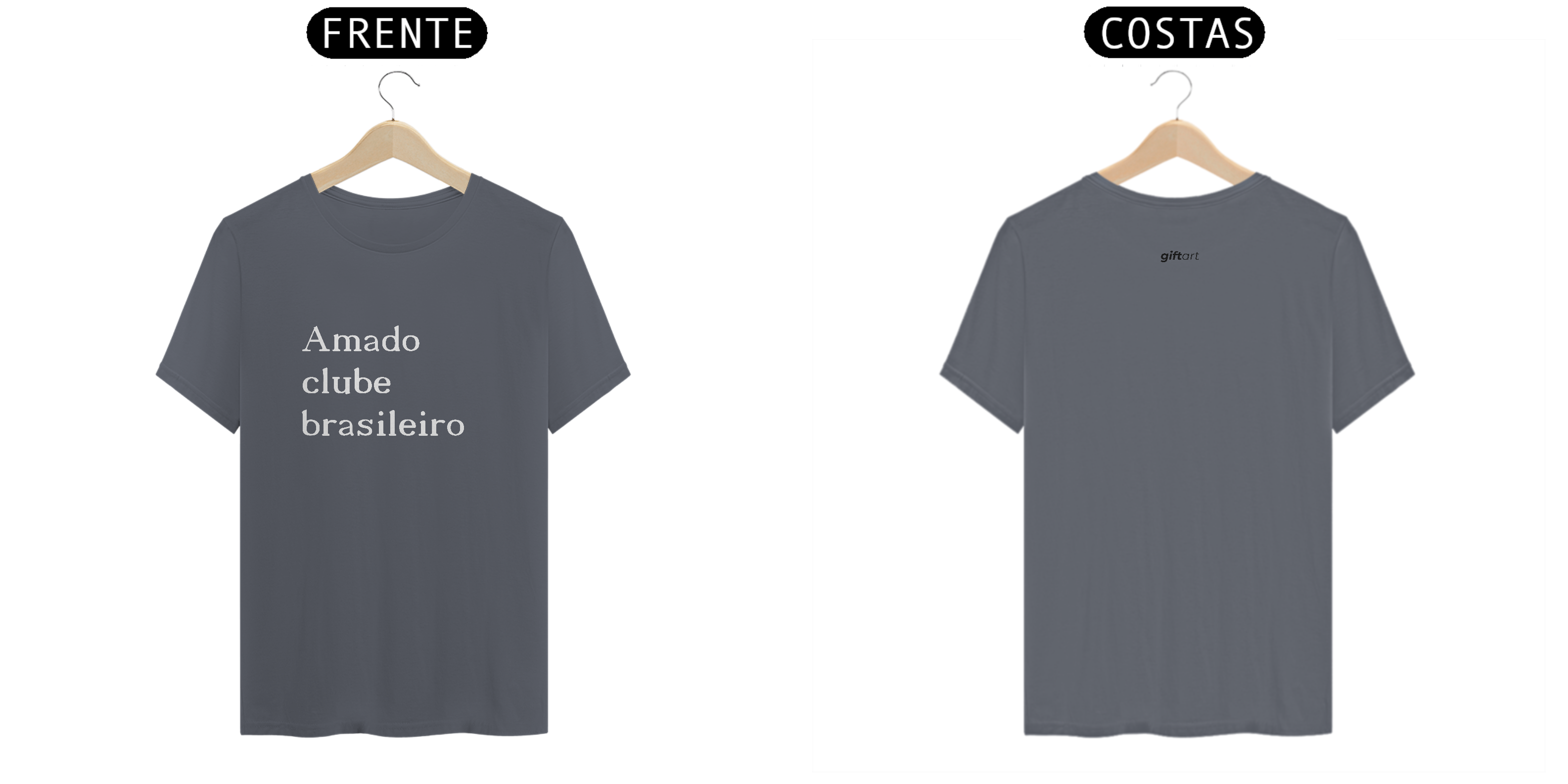 Camiseta Unissex Amado clube brasileiro 2 SÃO PAULO Pt Color Classic