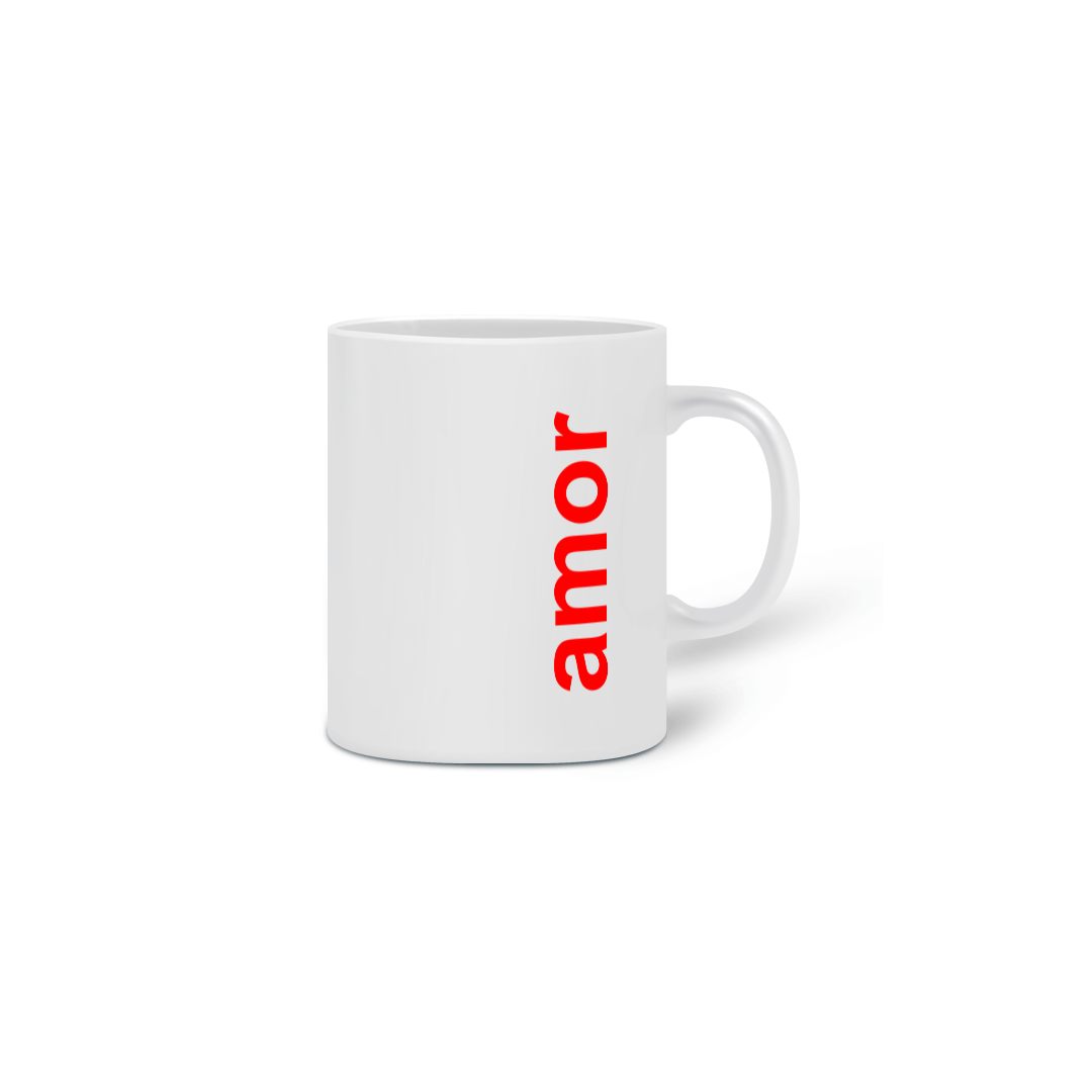 Caneca Feelings Amor Vm Porcelana