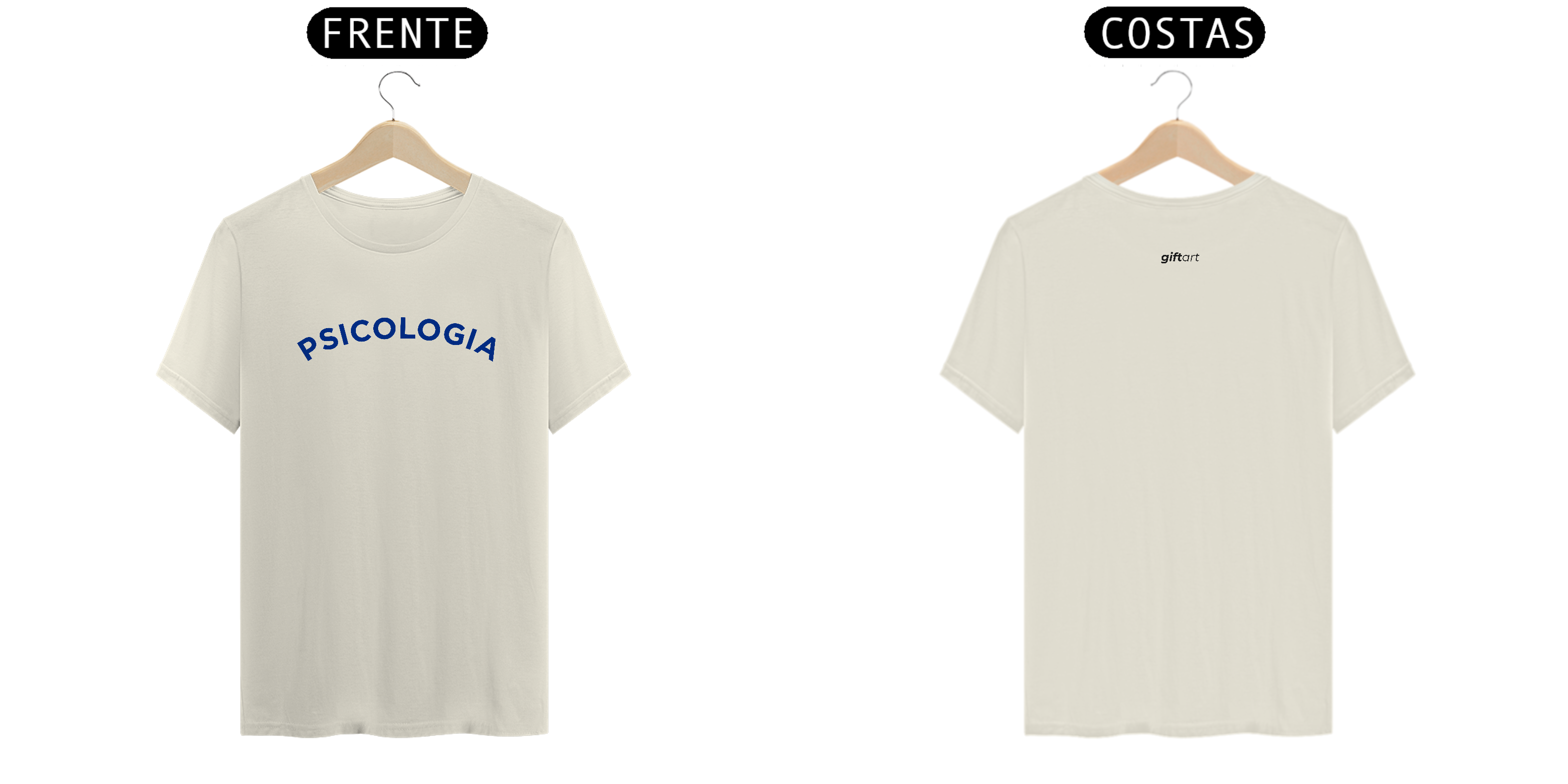 Camiseta Unissex Academic PSICOLOGIA Az Color Pima