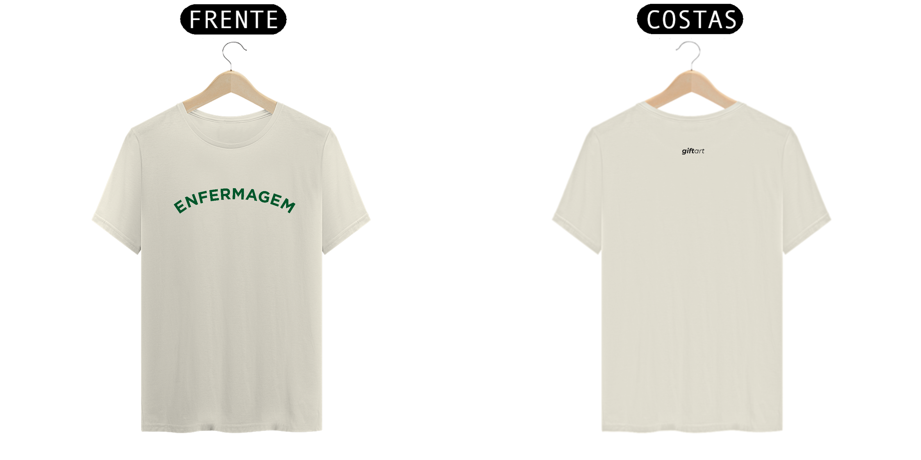 Camiseta Unissex Academic ENFERMAGEM Vd Color Pima