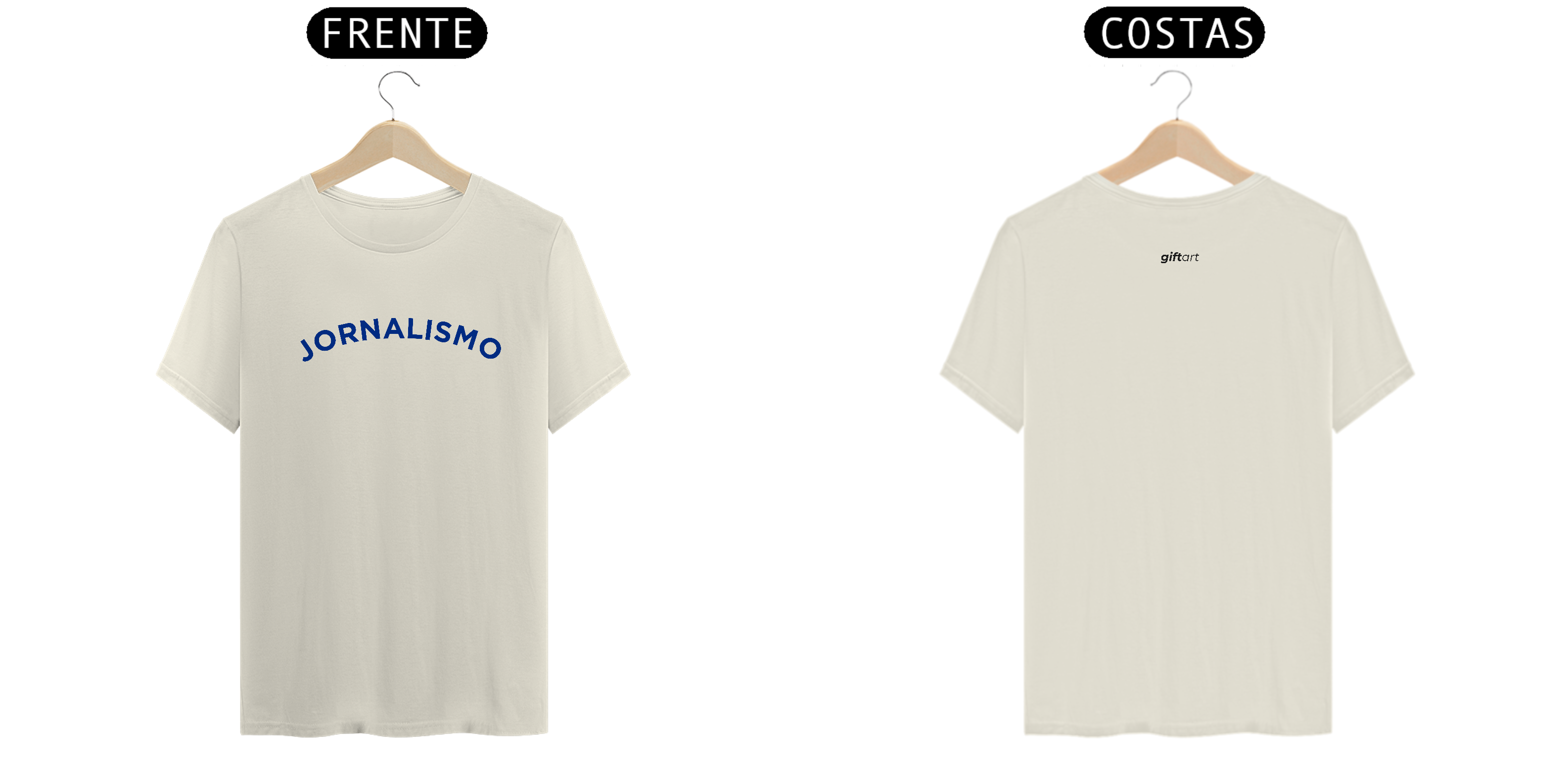 Camiseta Unissex Academic JORNALISMO Az Color Pima