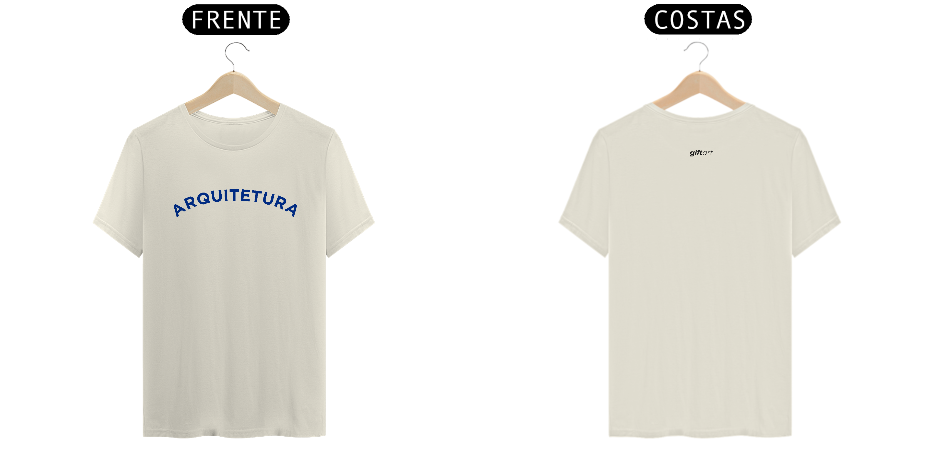 Camiseta Unissex Academic ARQUITETURA Az Color Pima