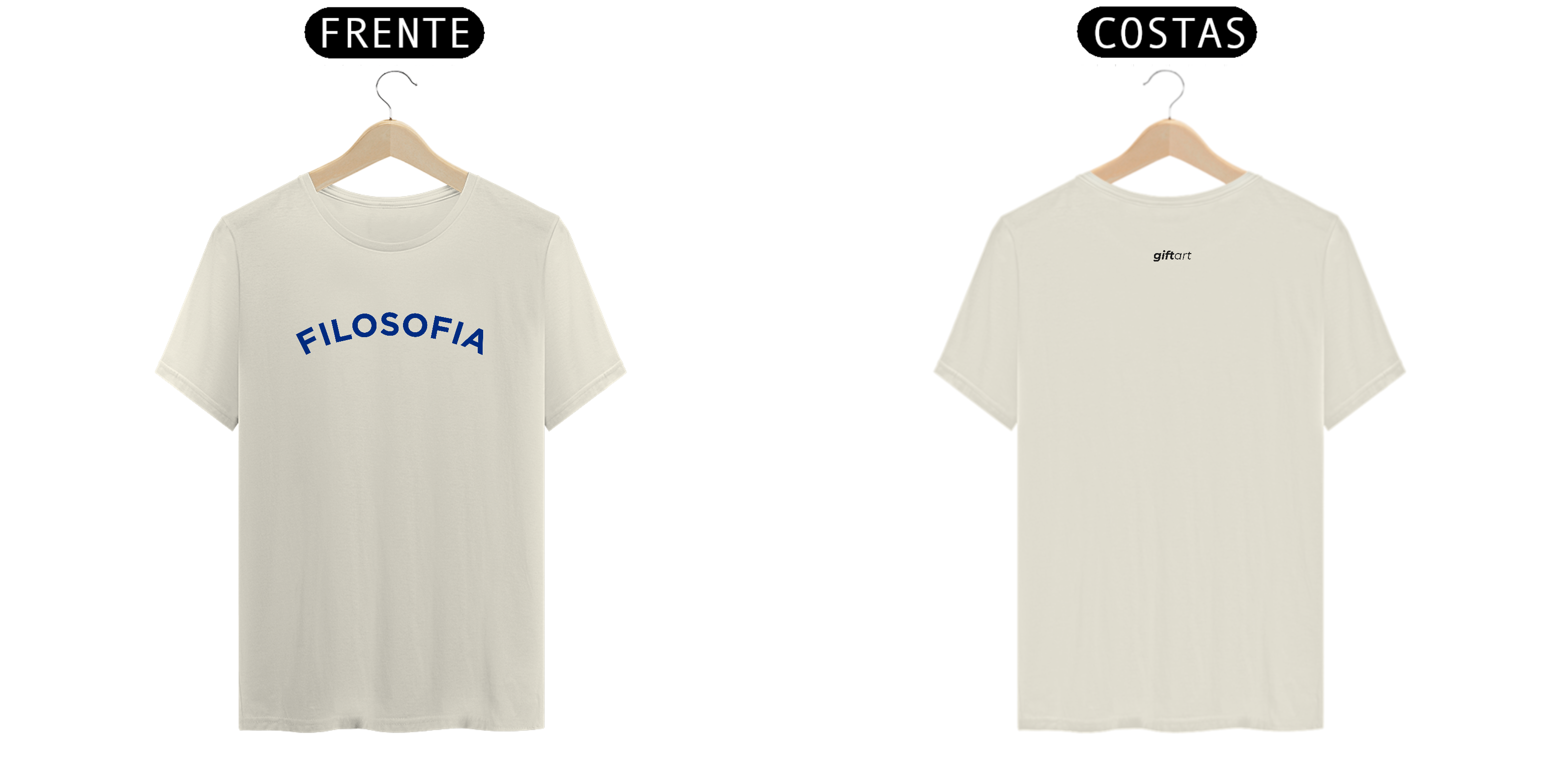 Camiseta Unissex Academic FILOSOFIA Az Color Pima