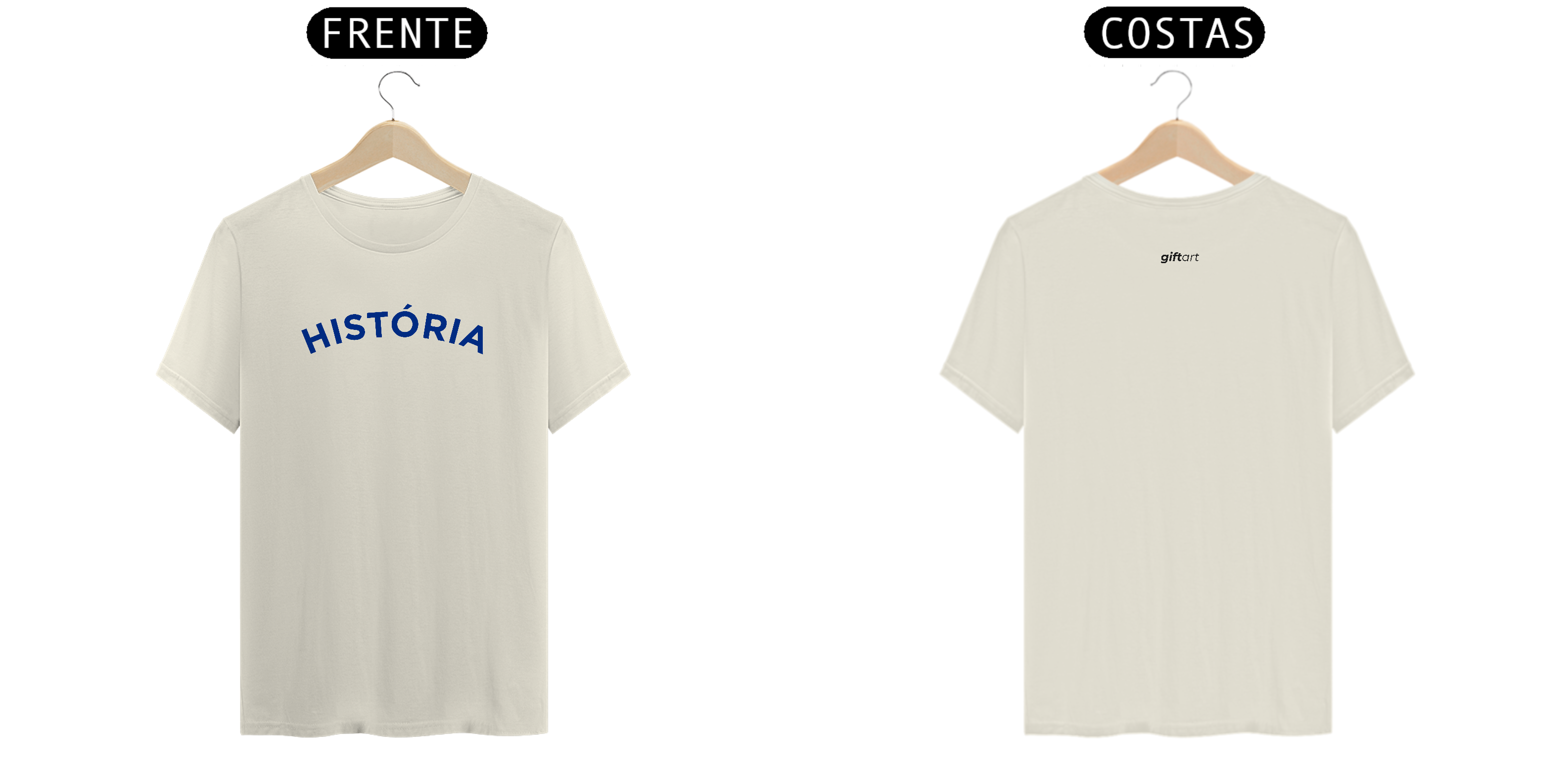 Camiseta Unissex Academic HISTÓRIA Az Color Pima