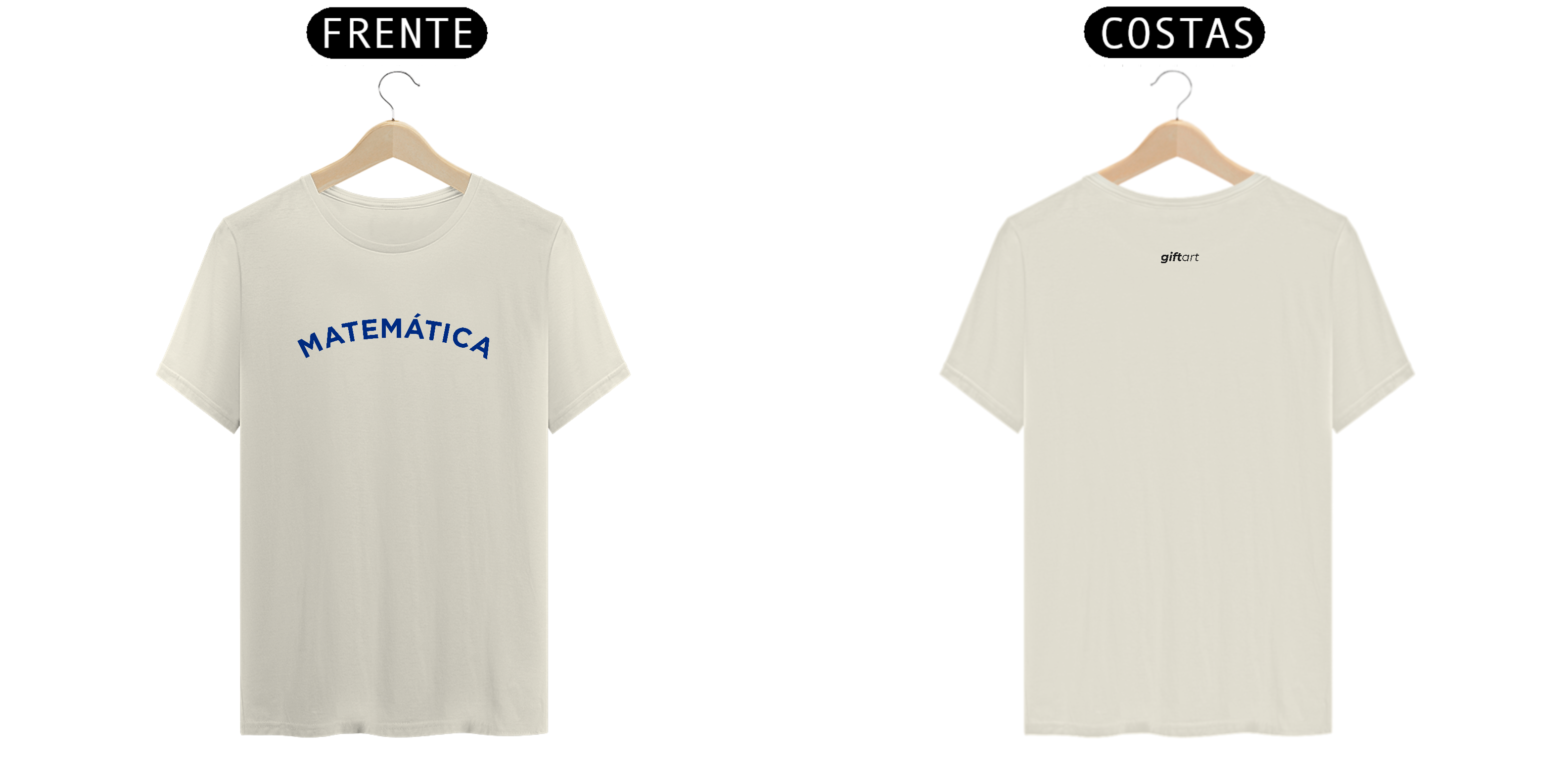 Camiseta Unissex Academic MATEMÁTICA Az Color Pima