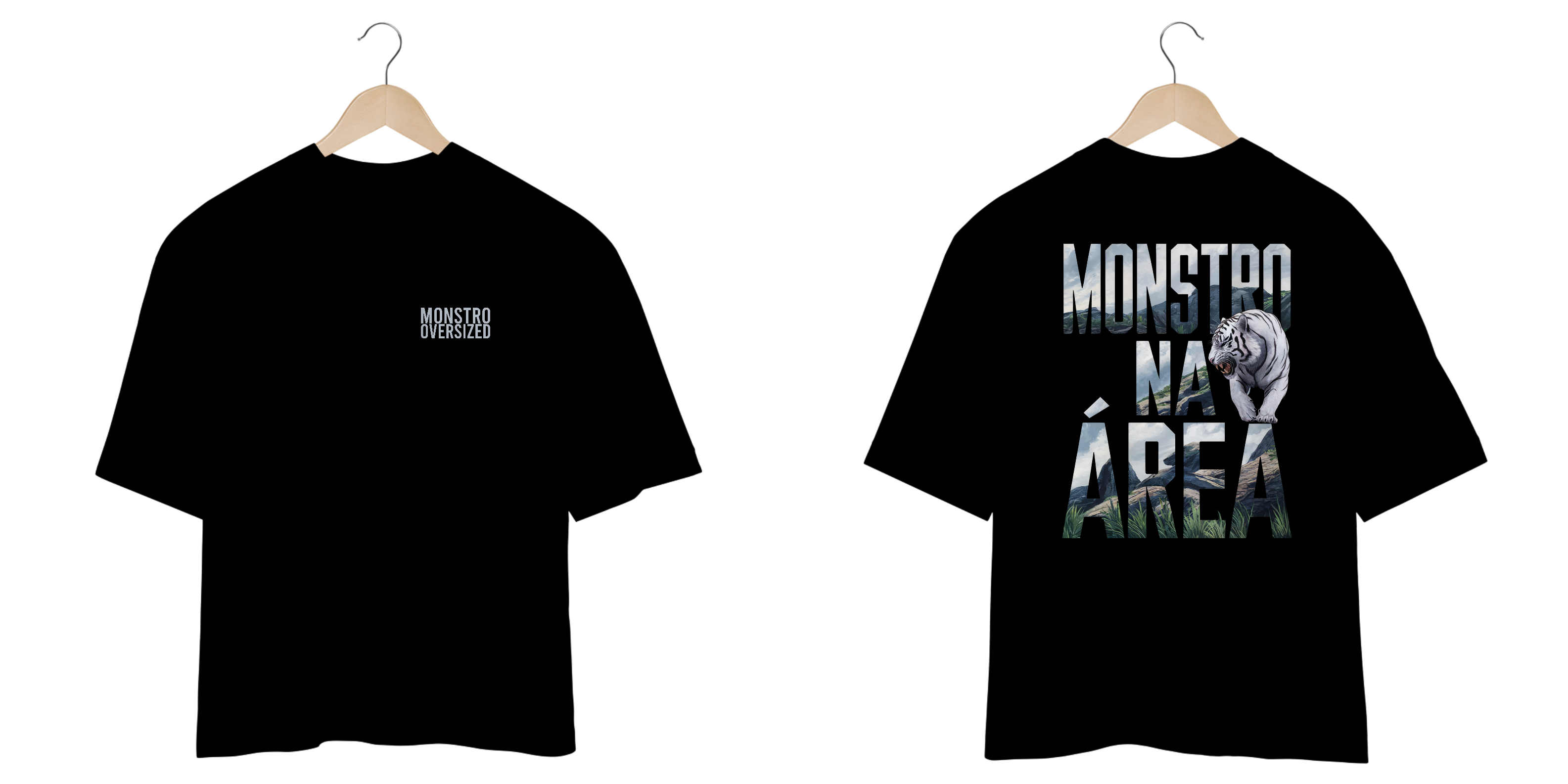 TIGRE BRANCO - MONSTRO NA ÁREA