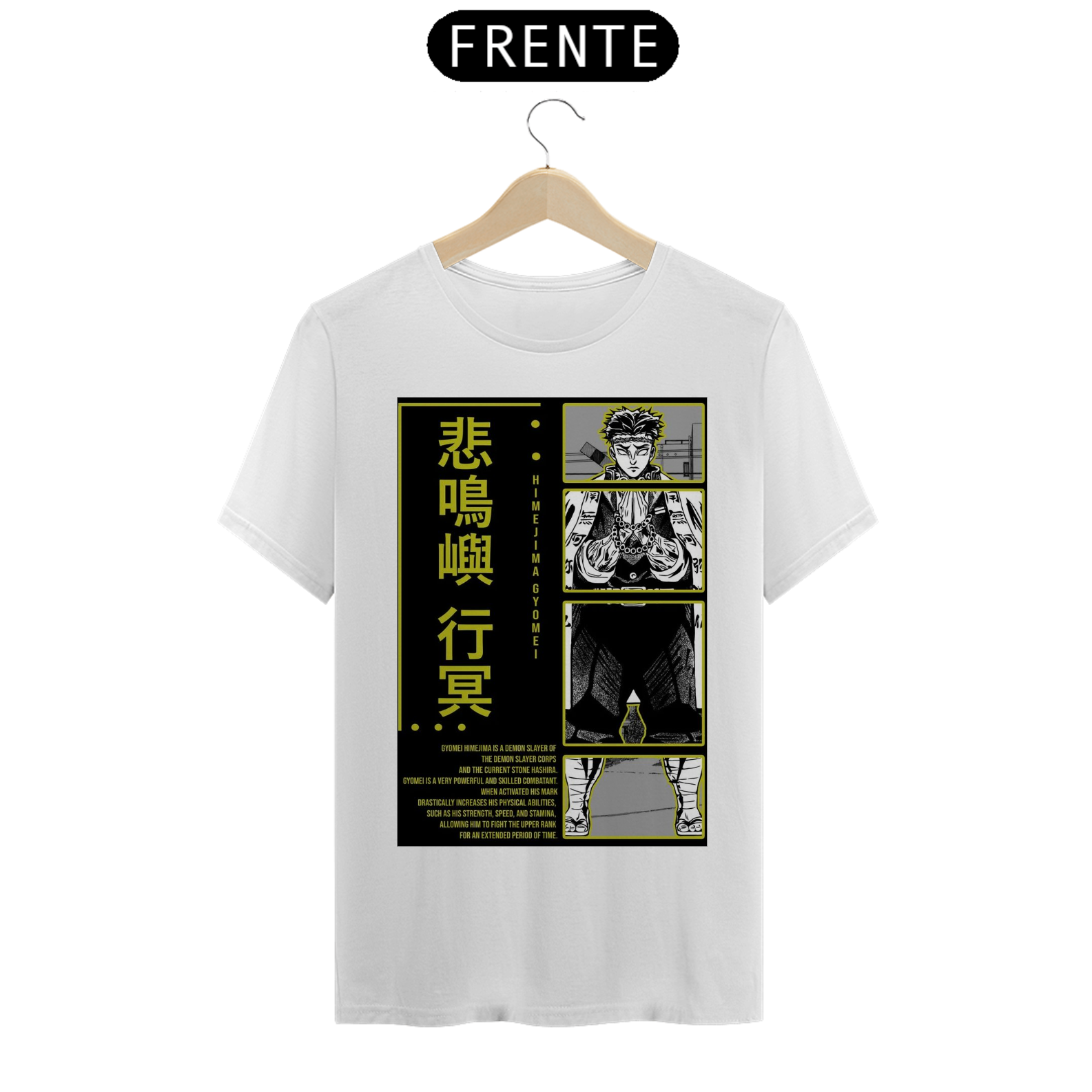 Nome do produto: Camiseta Himejima Demon Slayer