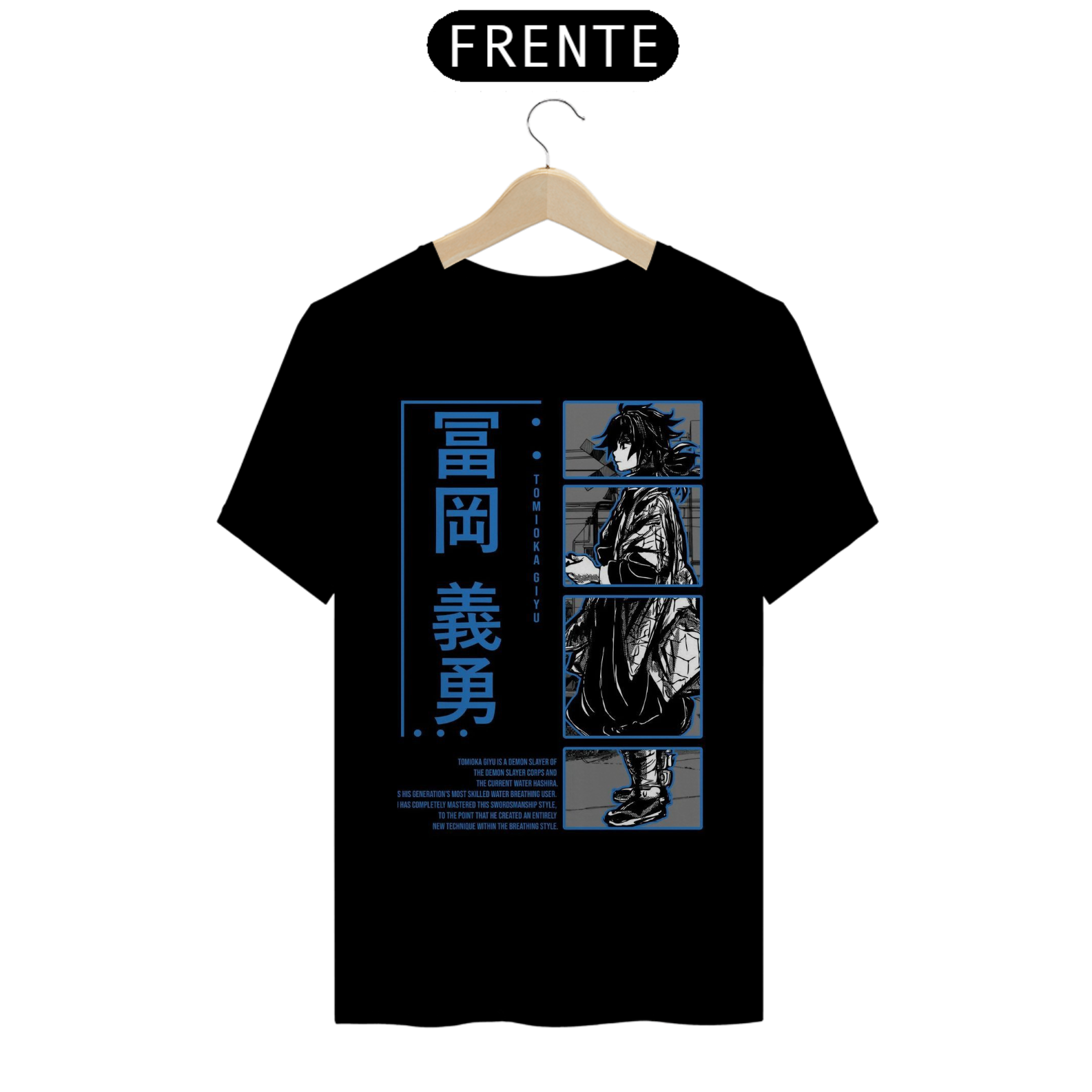 Camiseta Giyu Tomioka Demon Slayer