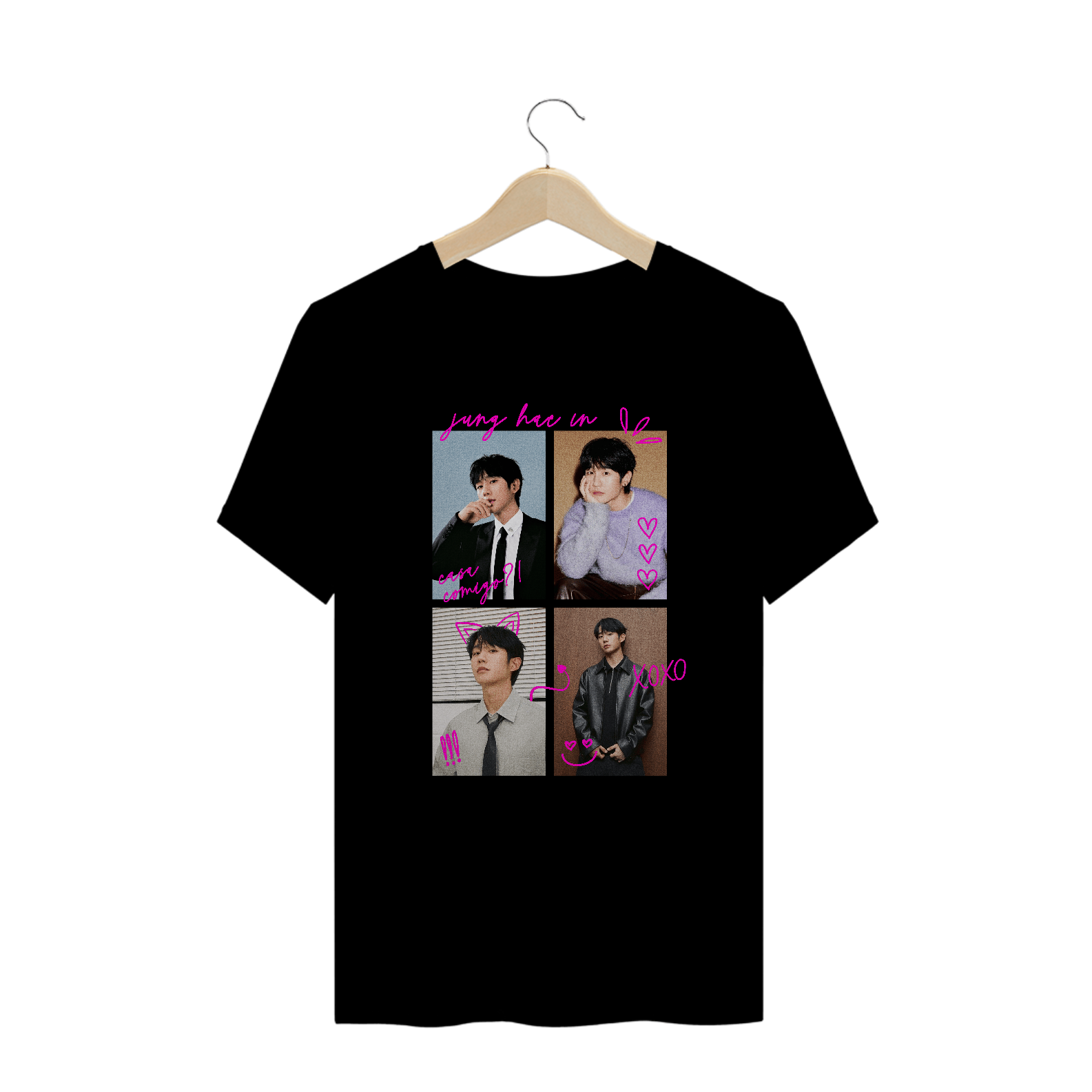 Camiseta Jung Hae-in - Plus Size