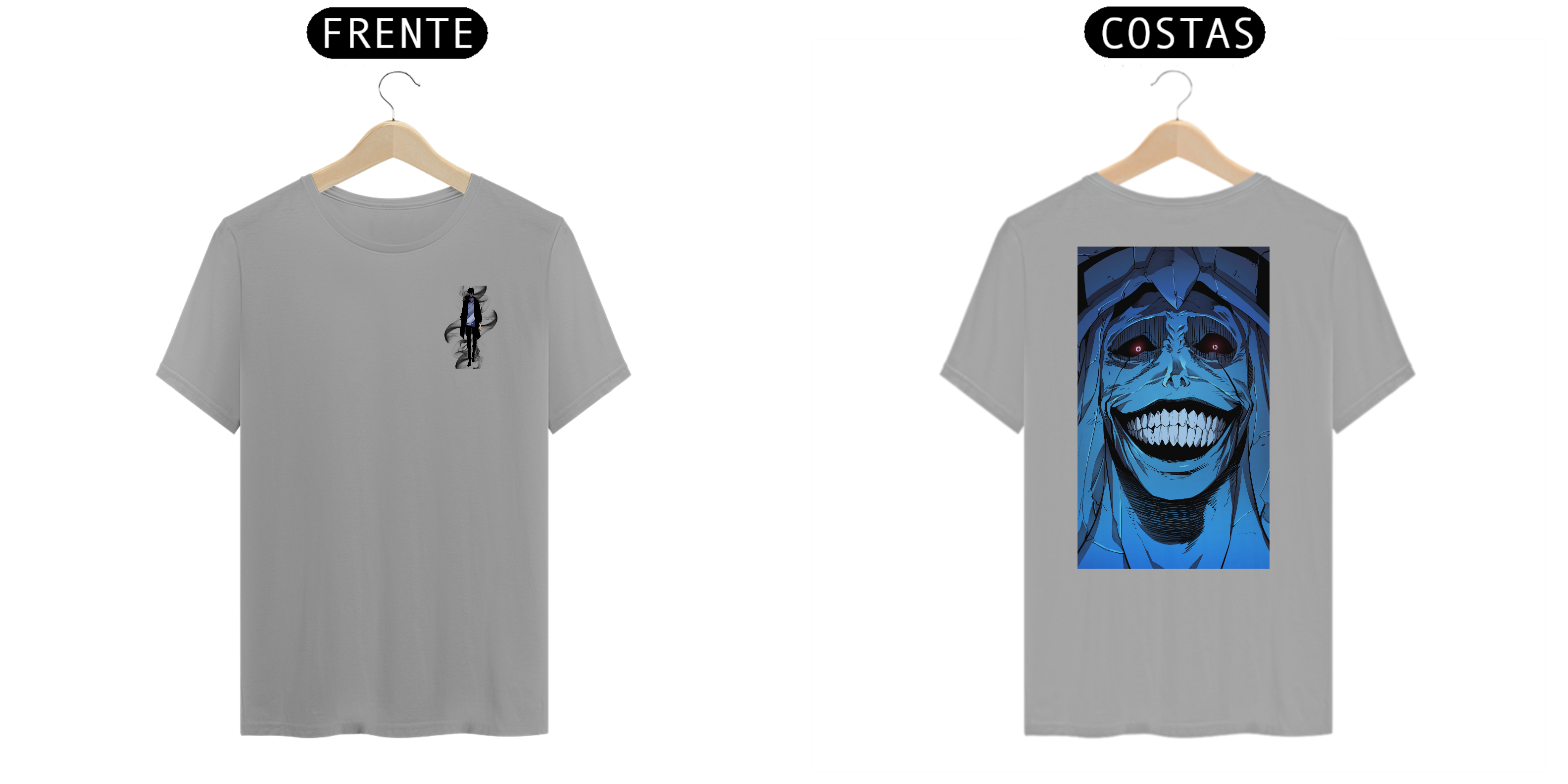 Nome do produto: Camiseta Jin Woo - Solo Leveling Edition - unissex