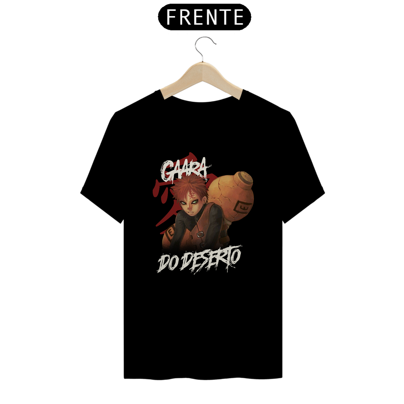 Camiseta Gaara do Deserto - Naruto Edition - Unissex