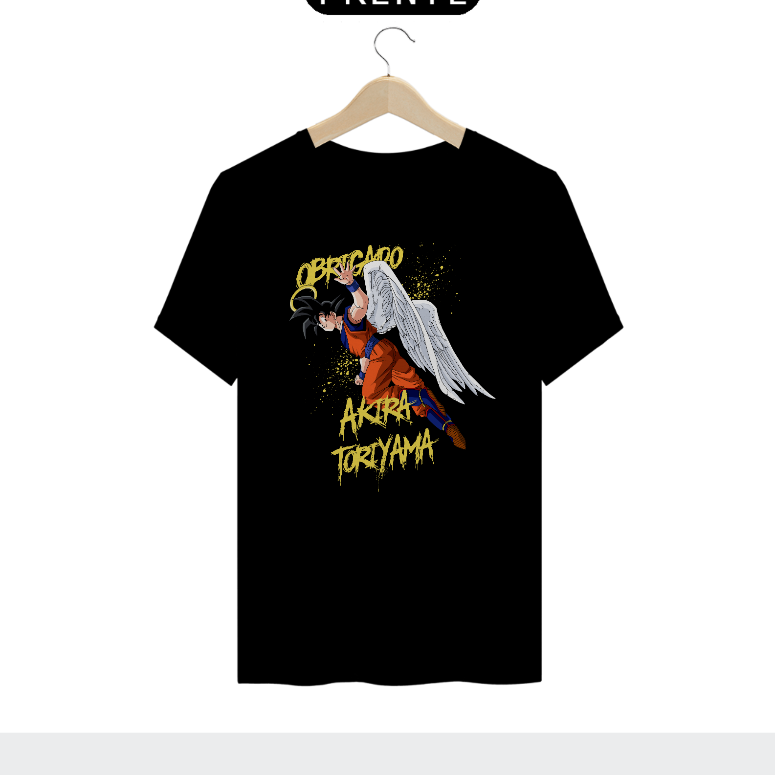 Camiseta Obrigado Akira Toriyama - Dragon Ball Edition - Unissex