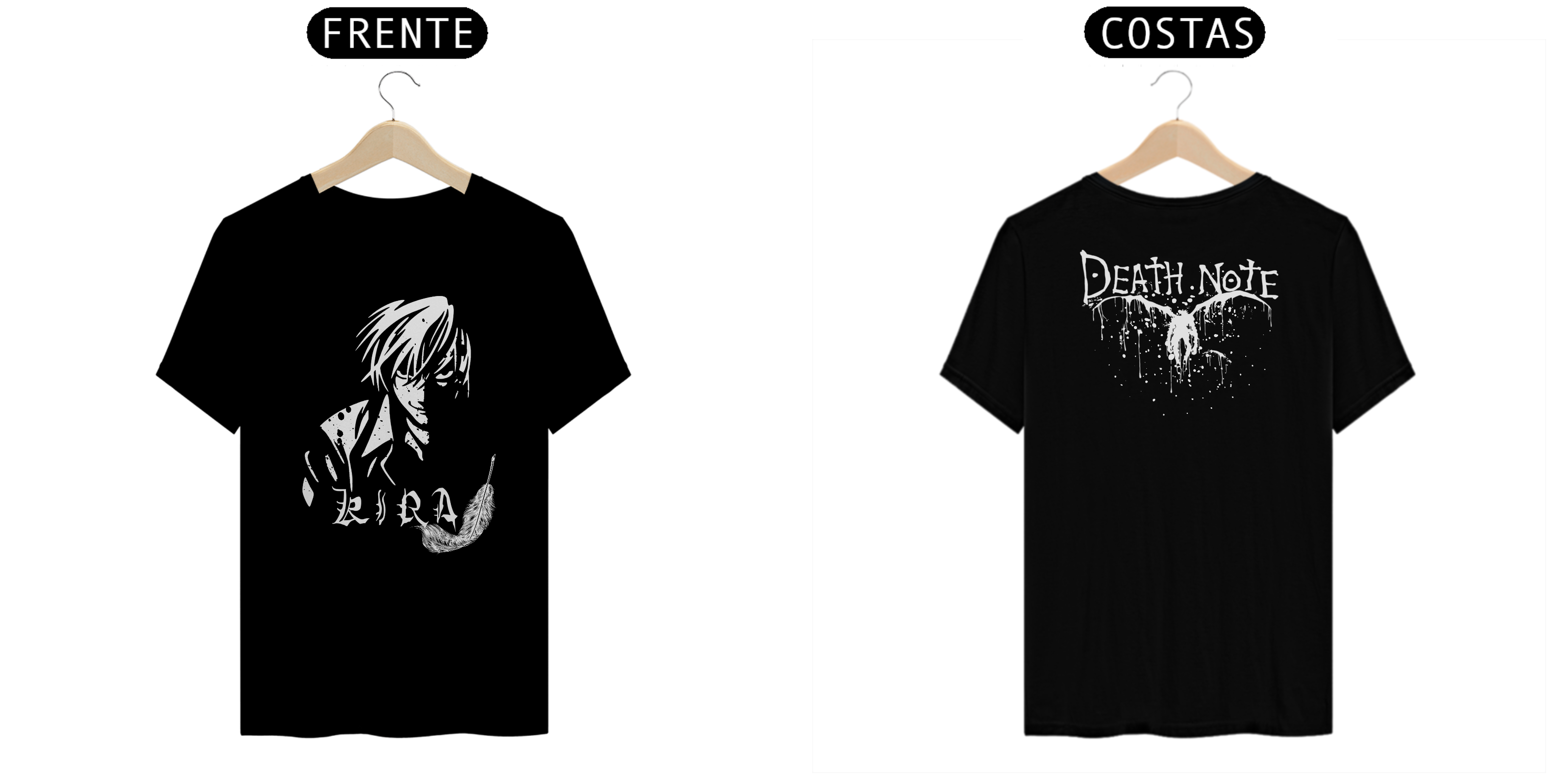 Camiseta Kira - Death Note Edition - Unissex