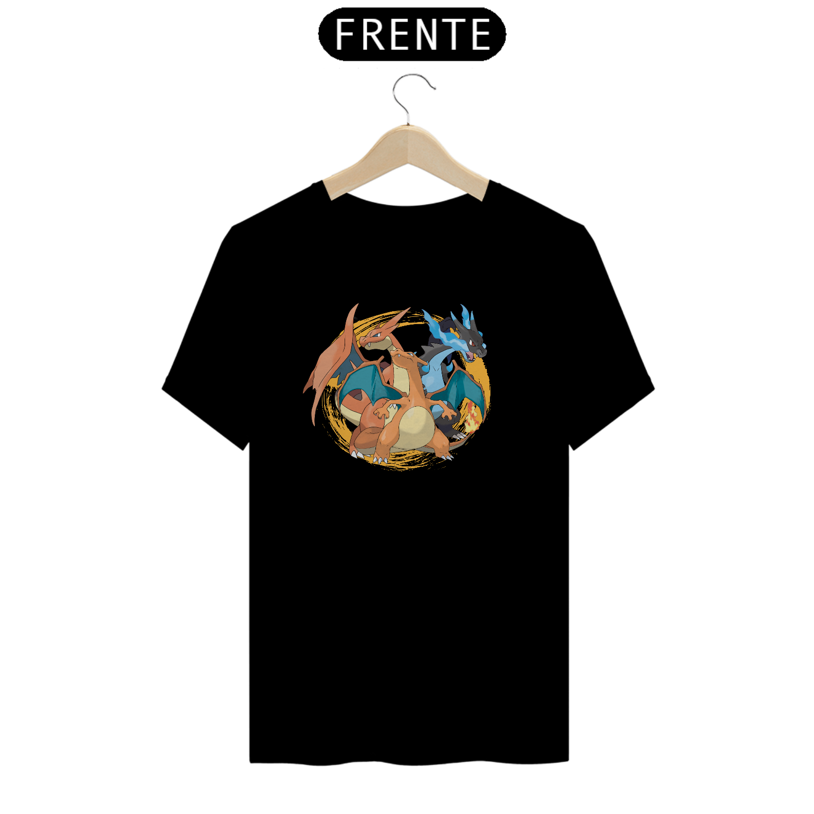 Camiseta Charizard - Pokemon Edition - Unissex