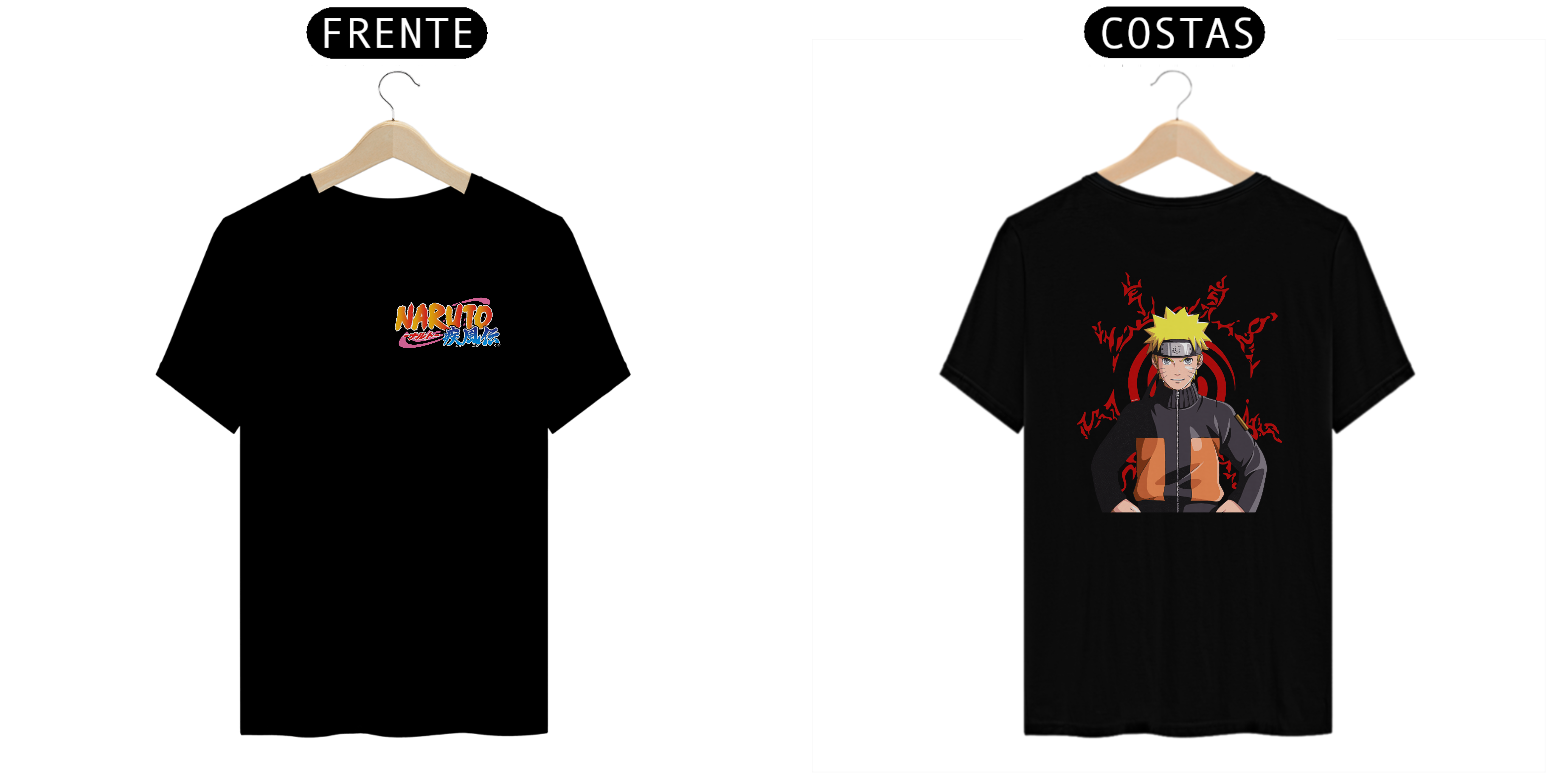 Camiseta Naruto Uzumaki - Naruto Shippuden Edition - Unissex