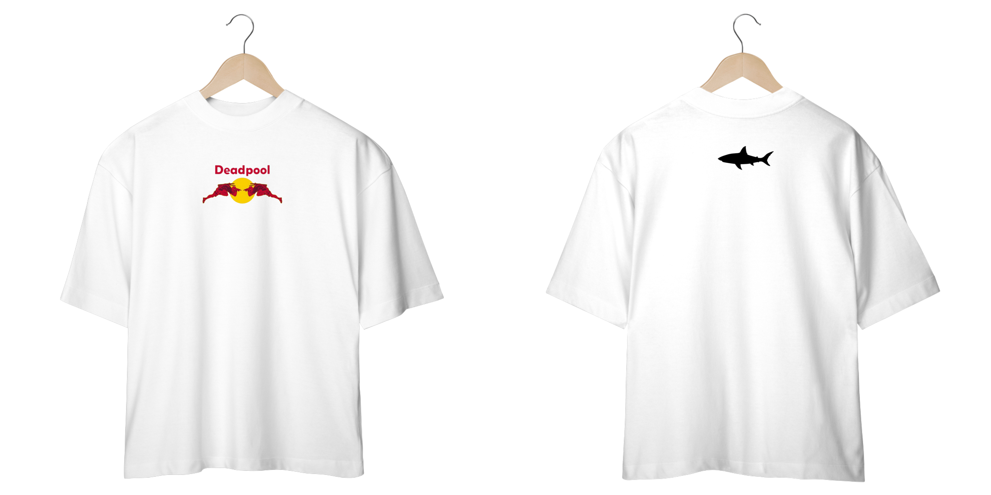 Camisa Oversized Deadpool