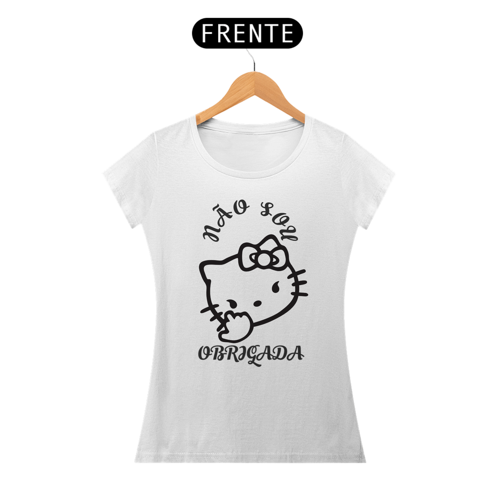 Não Sou obrigada Hello Kitty Baby long Prime