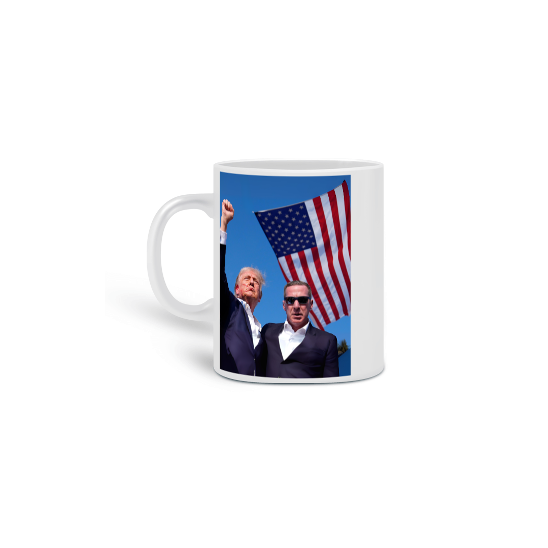 TRUMP FIGHT! CANECA - MINUTO DO MUSA