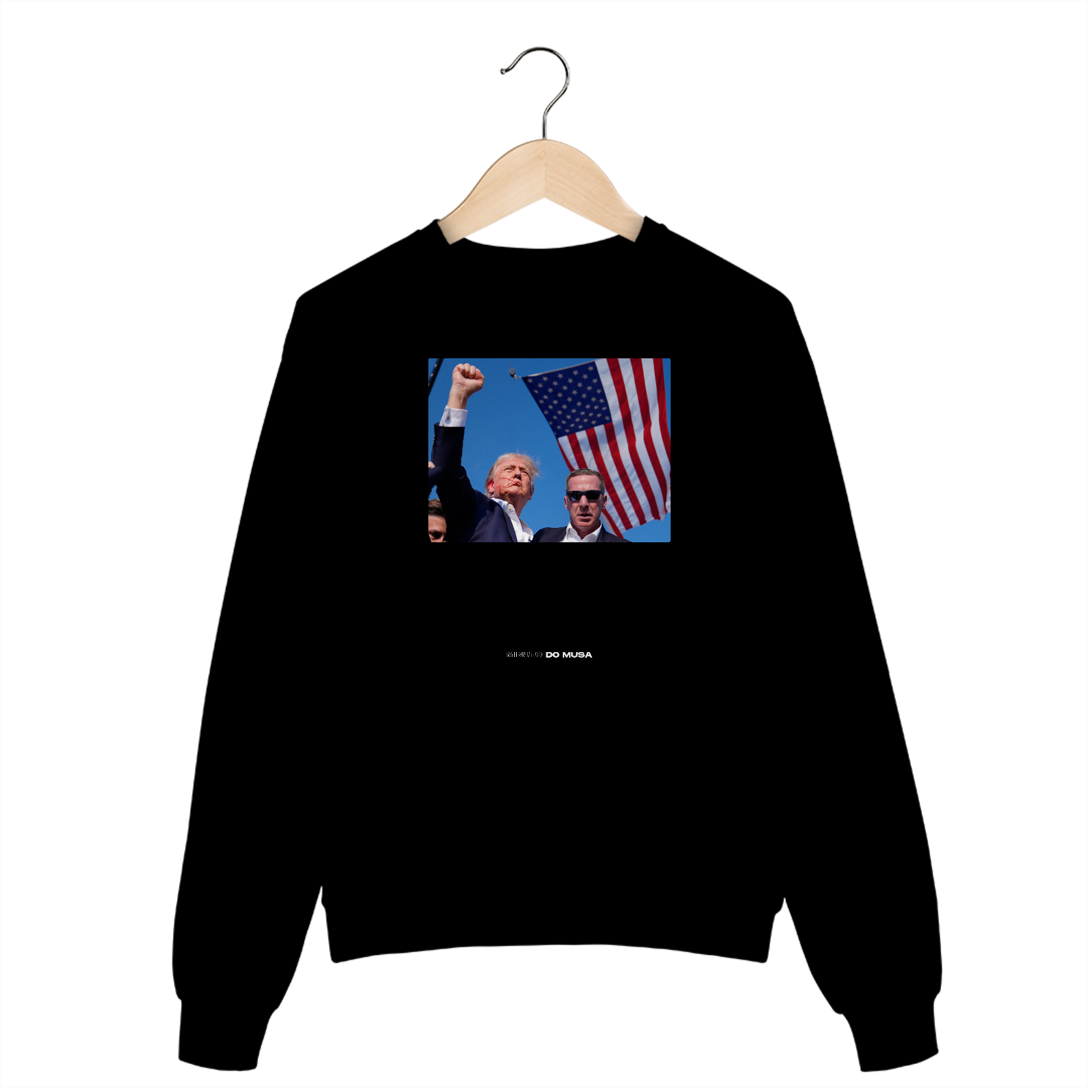 TRUMP FIGHT! Moletom - Minuto do Musa