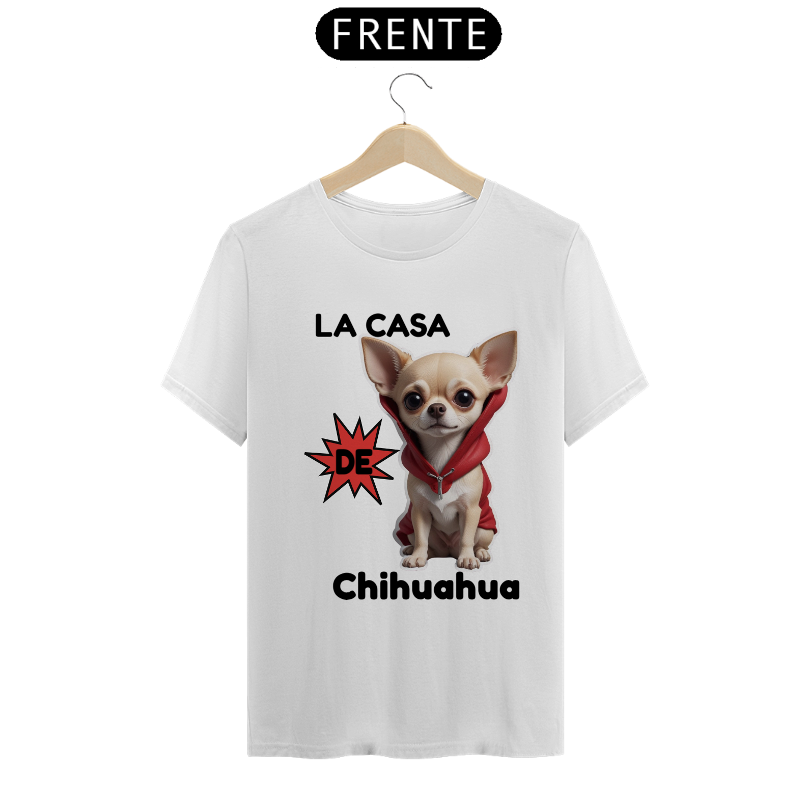 T-SHIRT-CLASSIC - LA-CASA-DE-CHIHUAHUA