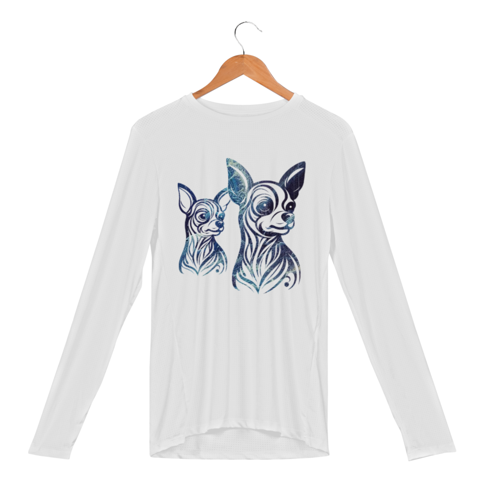 Camisa- Manga Long - Sport Dry UV - Shiny Chihuahua