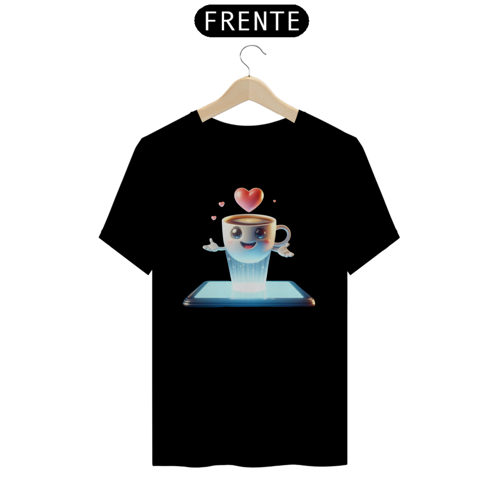T-shirt-Prime-COFFEE/CELL