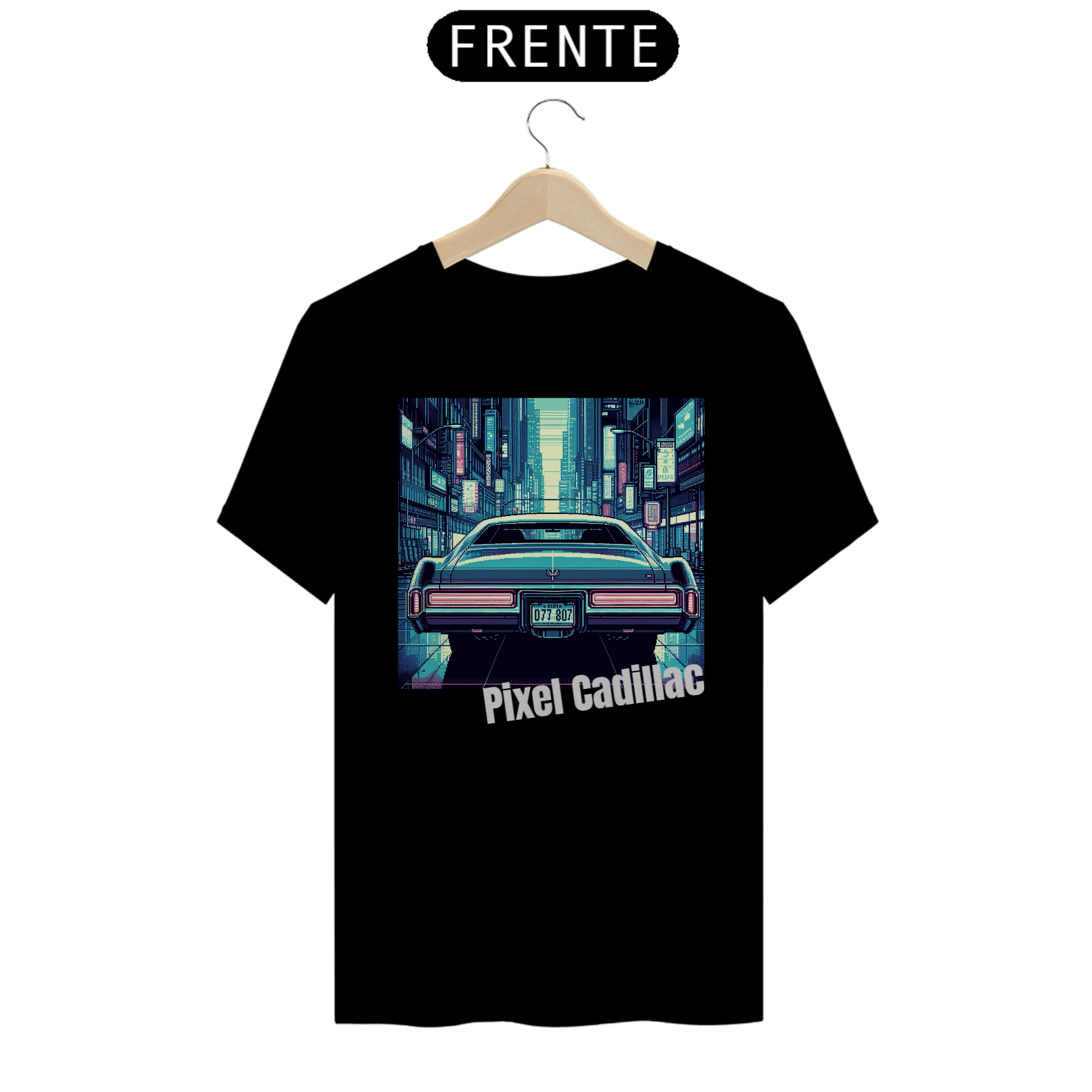 t-shirt-prime- Cadillac - Pixel Cadillac