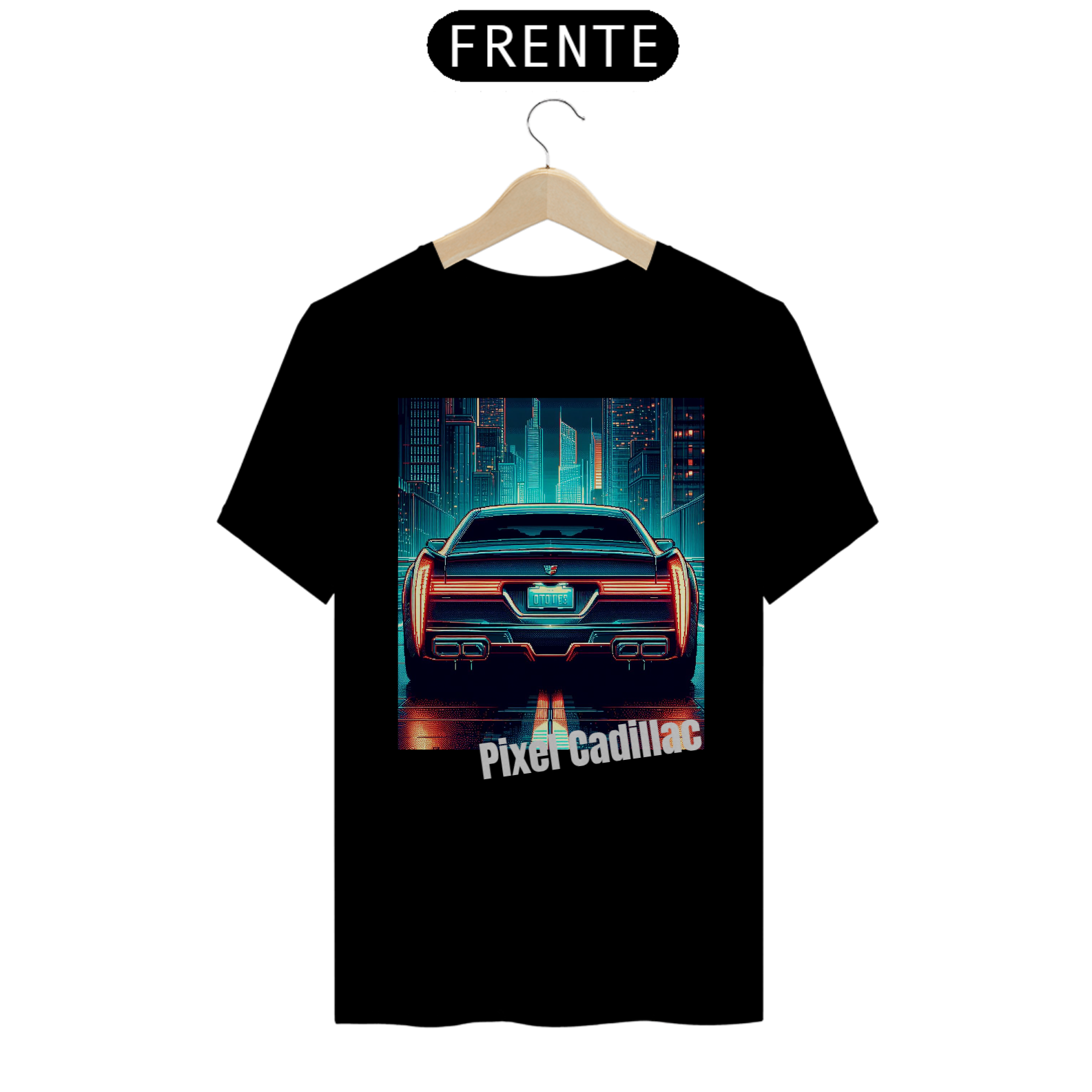 T-shirt-Prime- Pixel Cadillac