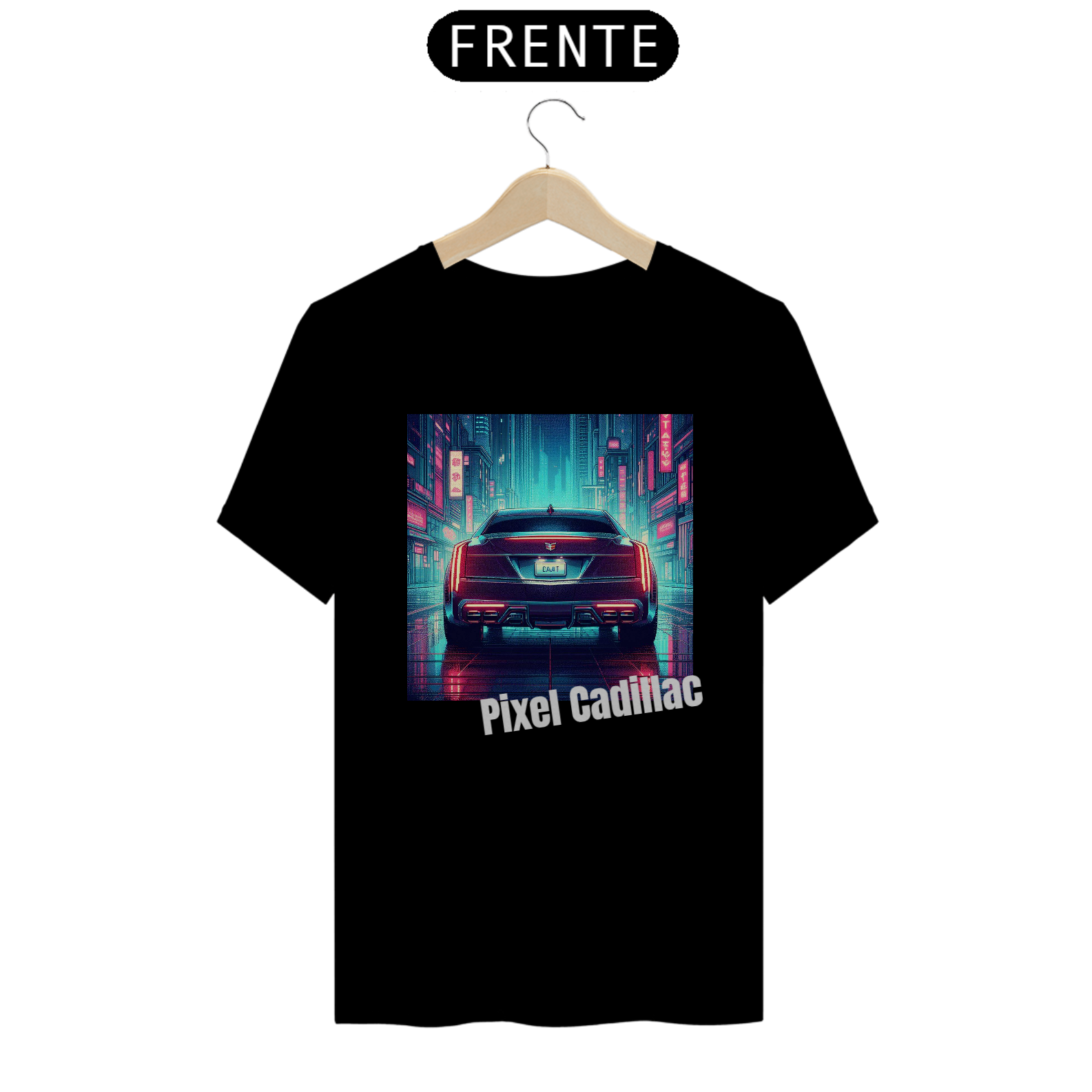 T-shirt-Prime Pixel Cadillacs