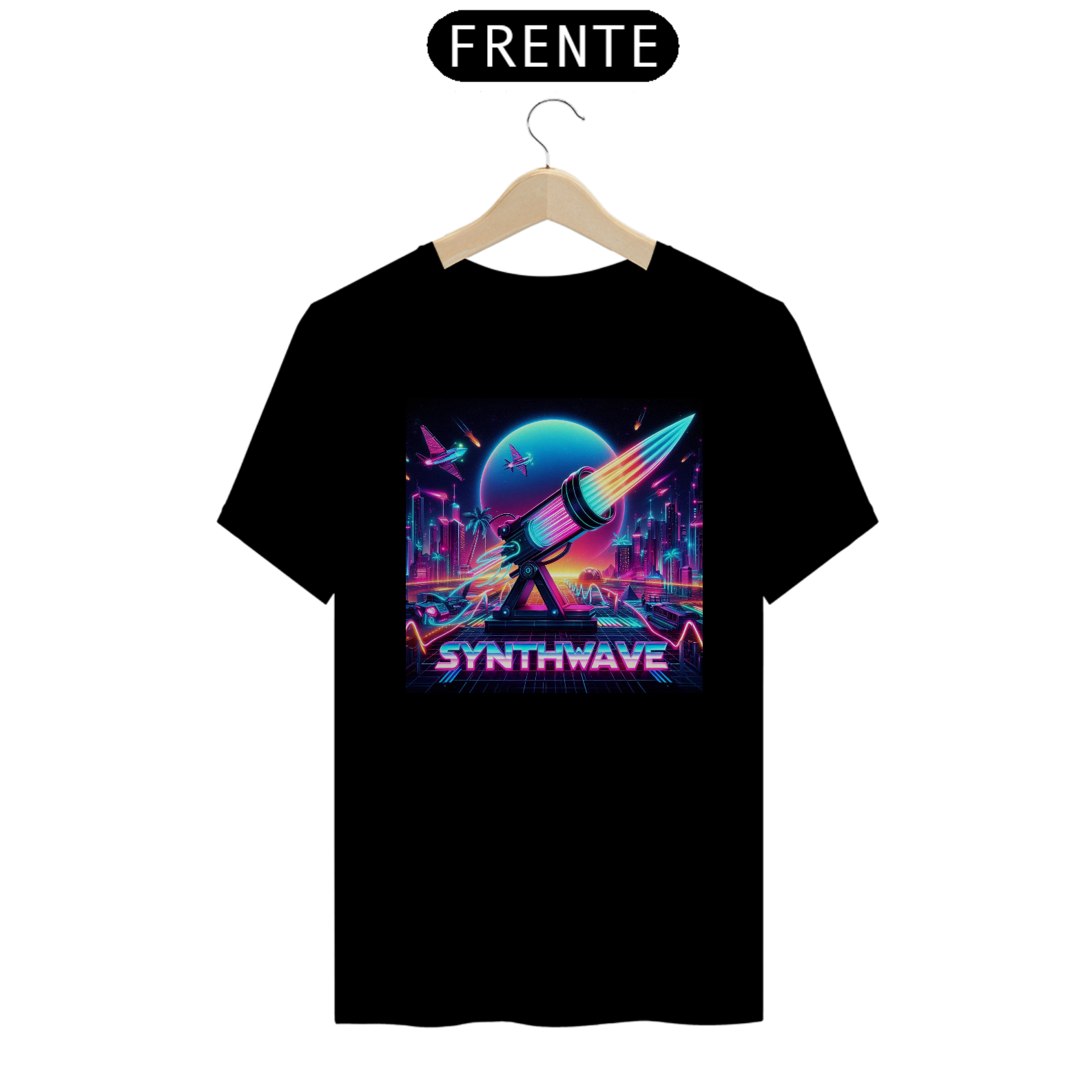 T-shirt-Synthwave