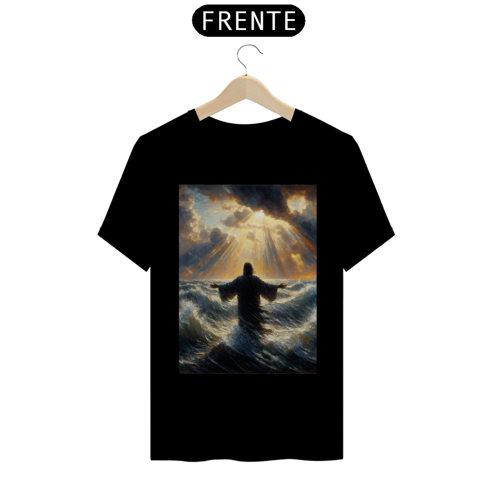 Blusa Jesus acalma a tempestade