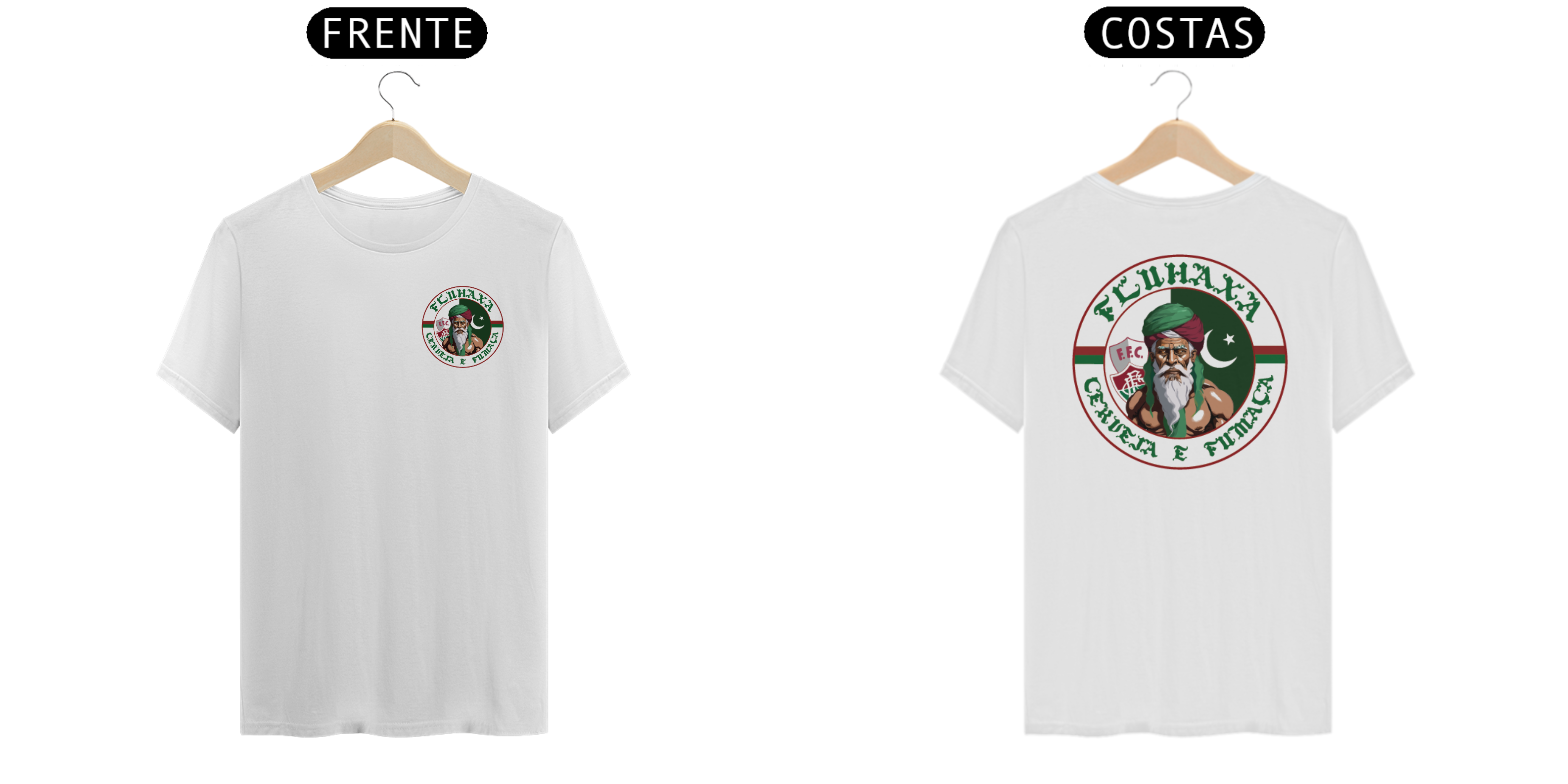 T-SHIRT BRASÃO FLUHAXA