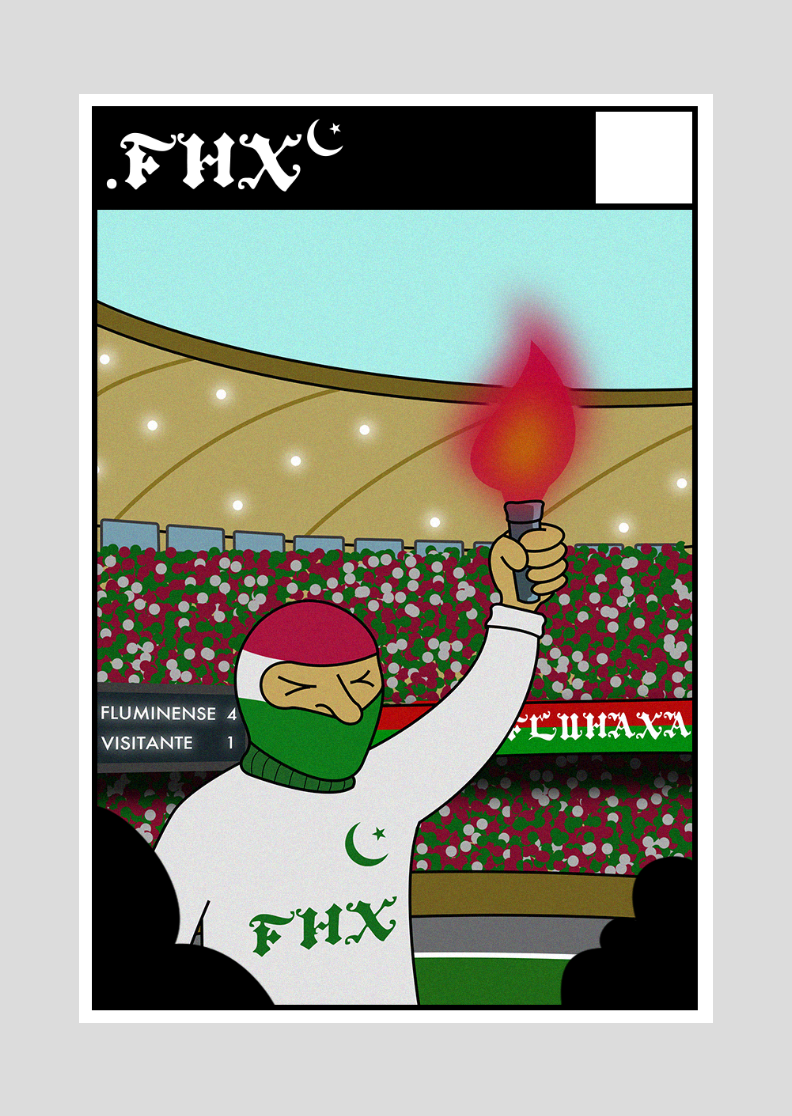 POSTER FLUHAXA NO PYRO NO PARTY