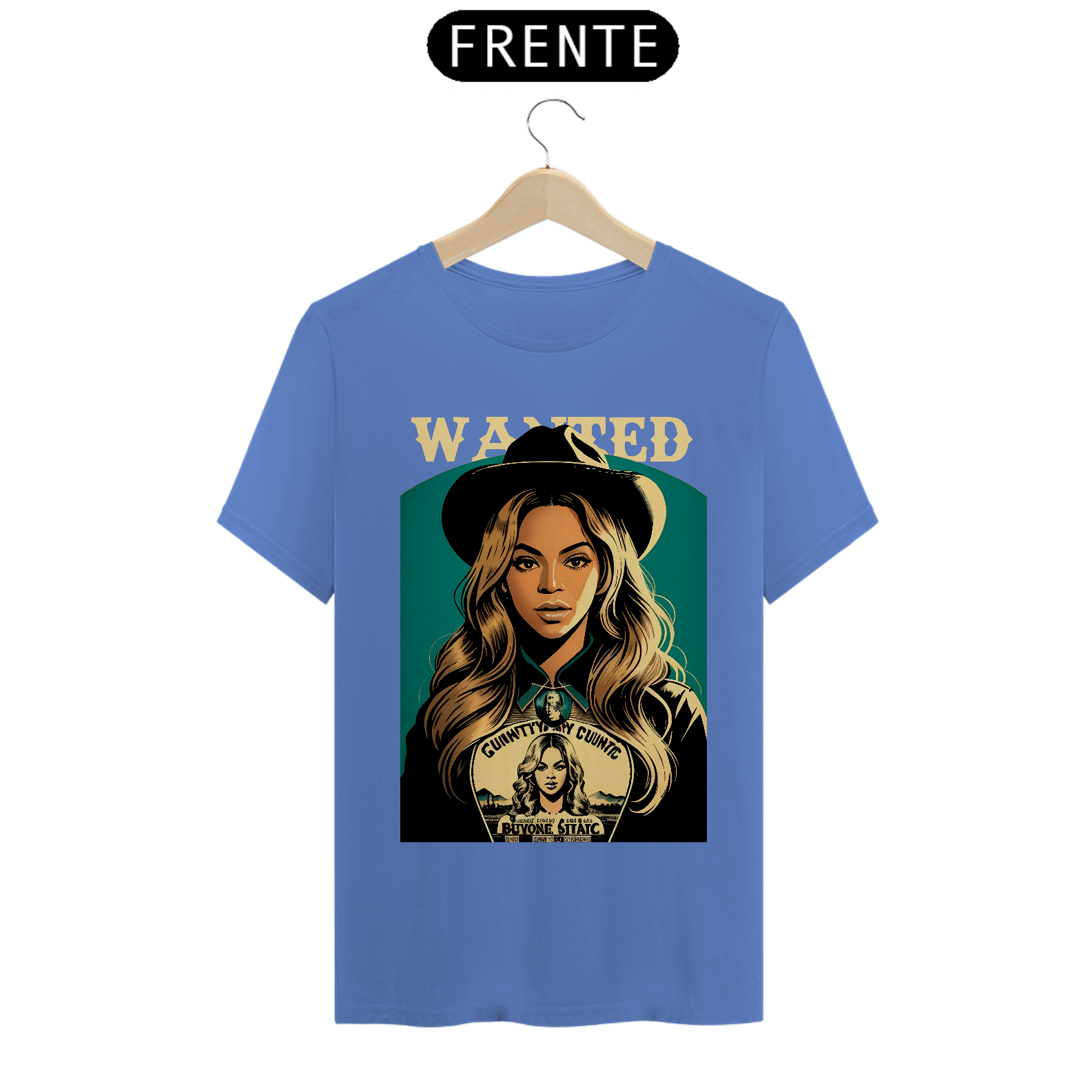 CAMISETA WANTED ESTONADA 