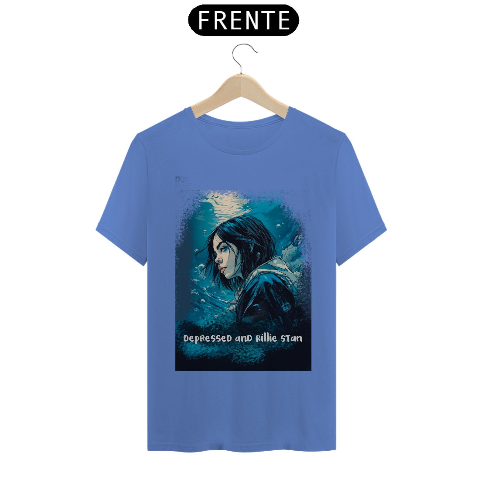CAMISETA DEPRESSED AND BILLIE STAN ESTONADA 