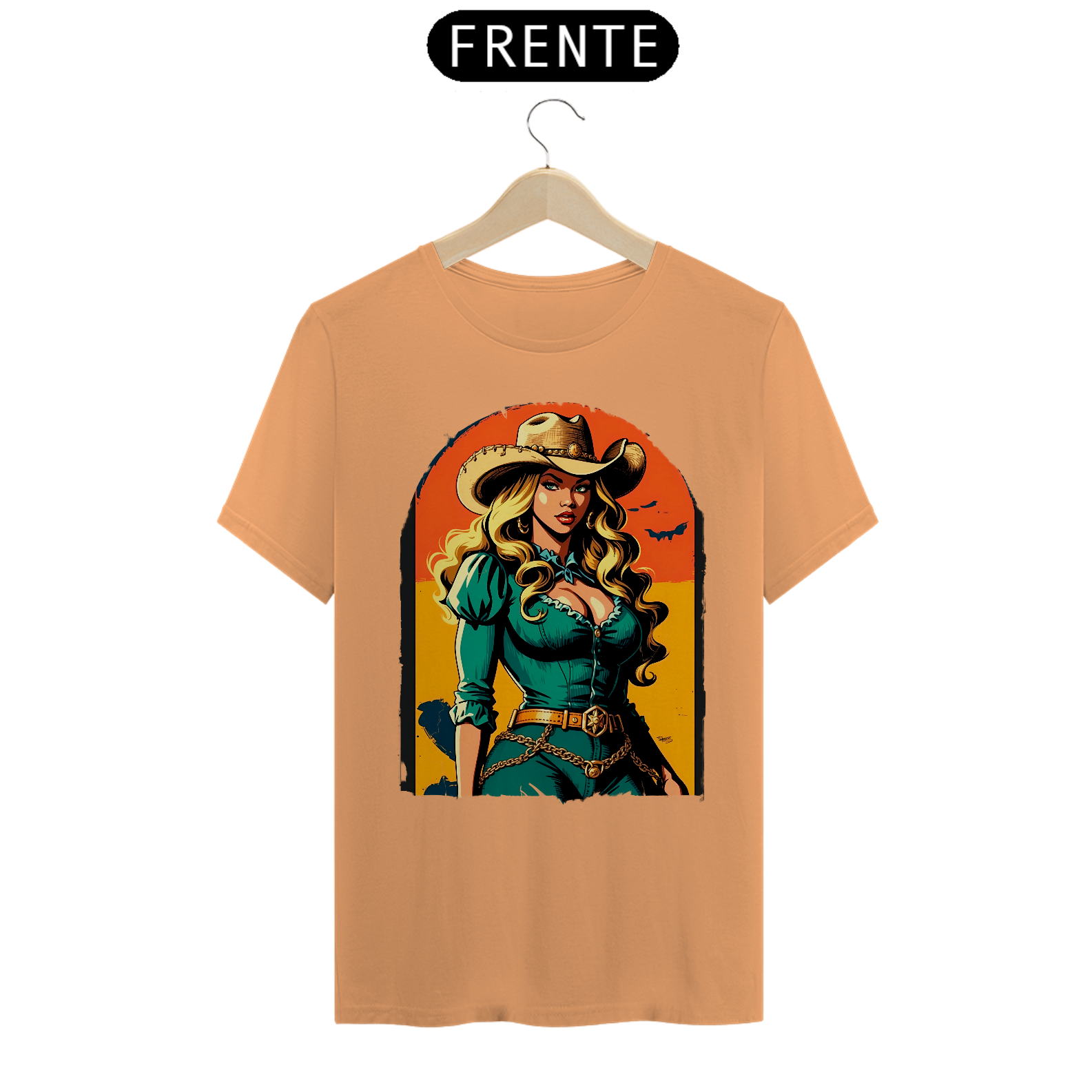 CAMISETA BEY WESTERN ESTONADA