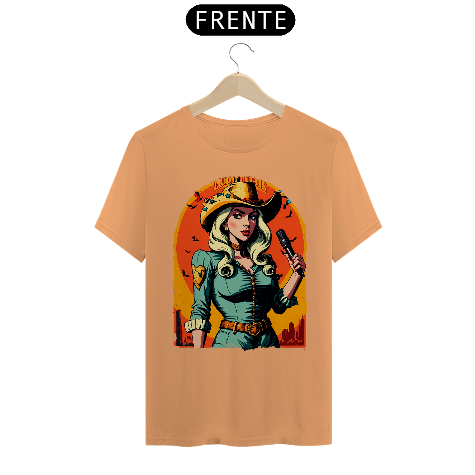 CAMISETA OLD WEST GAGA ESTONADA 
