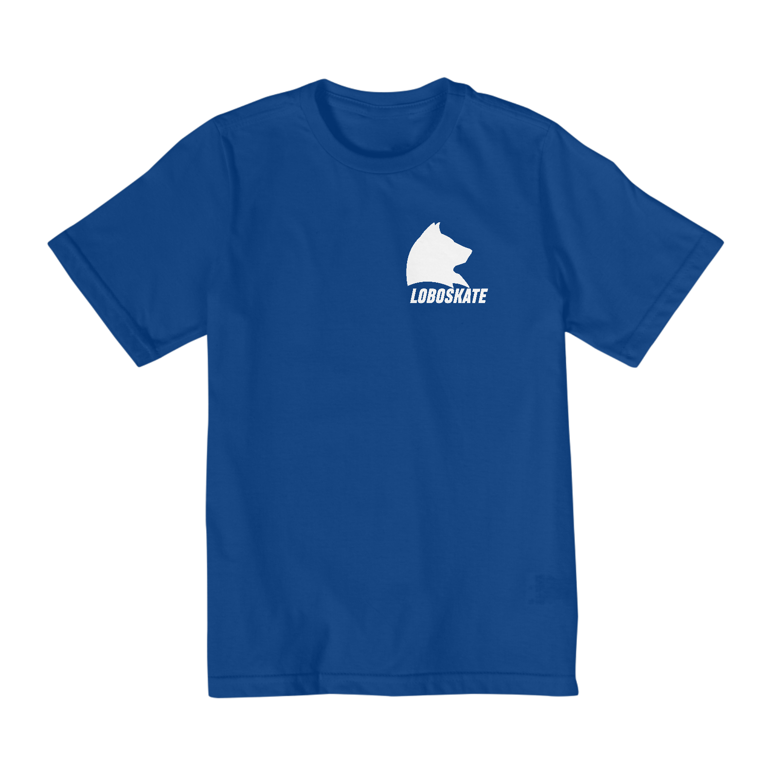 Camisa Infantil loboskate - Azul Royal