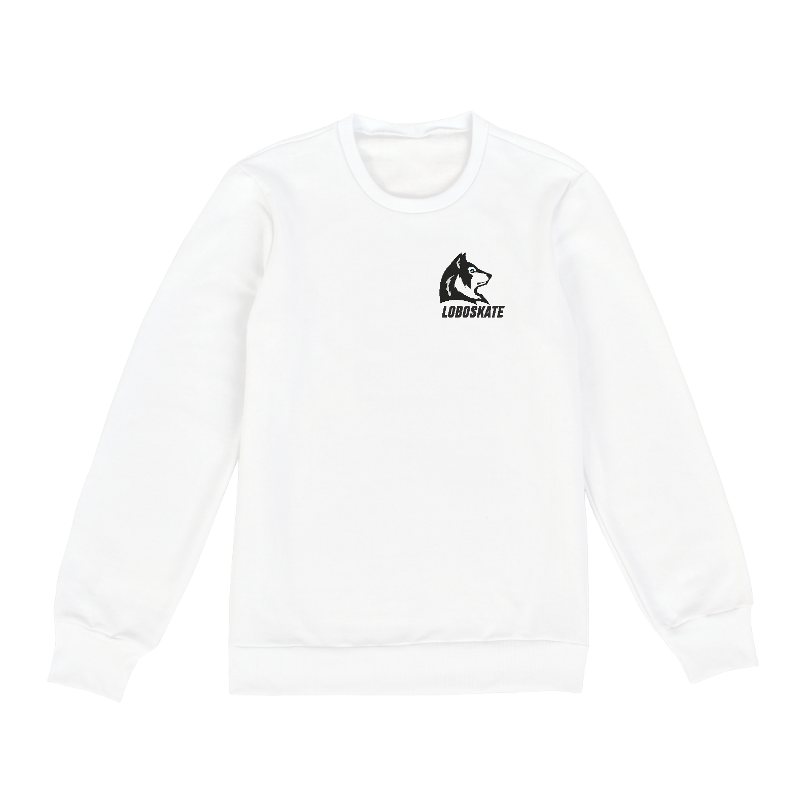 Moletom loboskate Careca Up Tag Branco