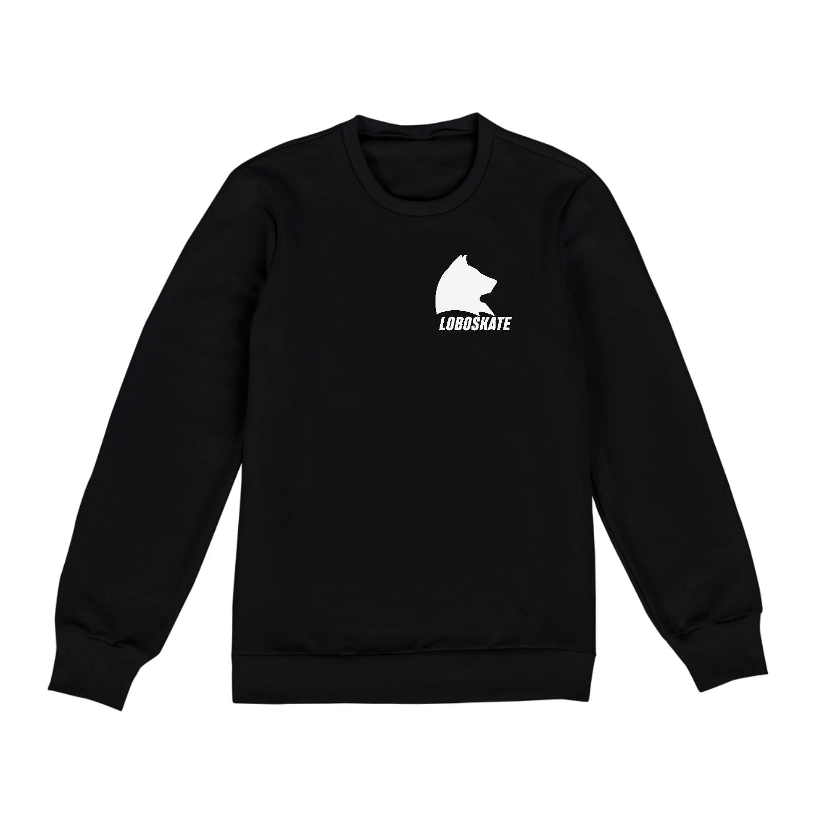 Moletom loboskate Careca Up Tag Preto