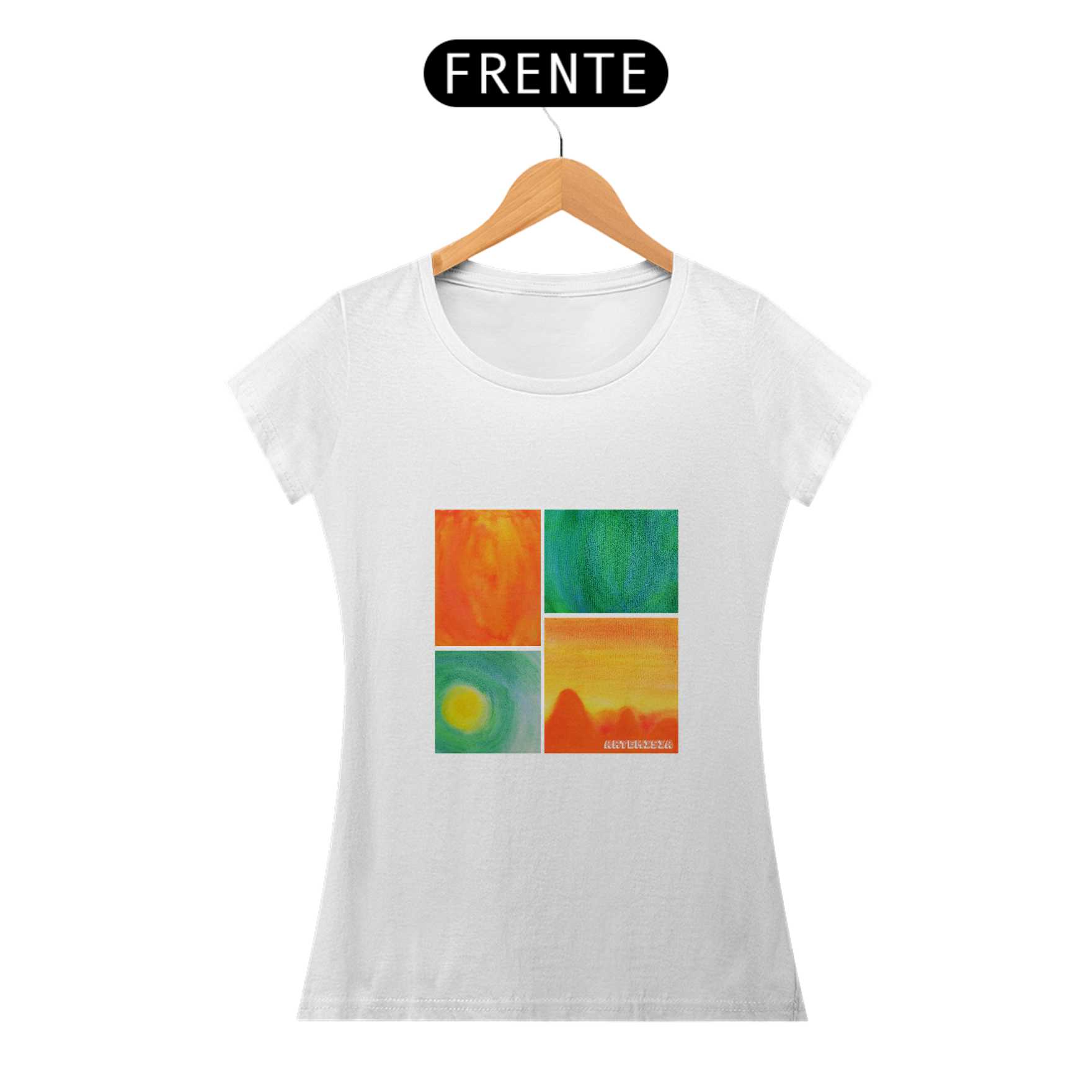 Camiseta Fem Estampa Artemisia